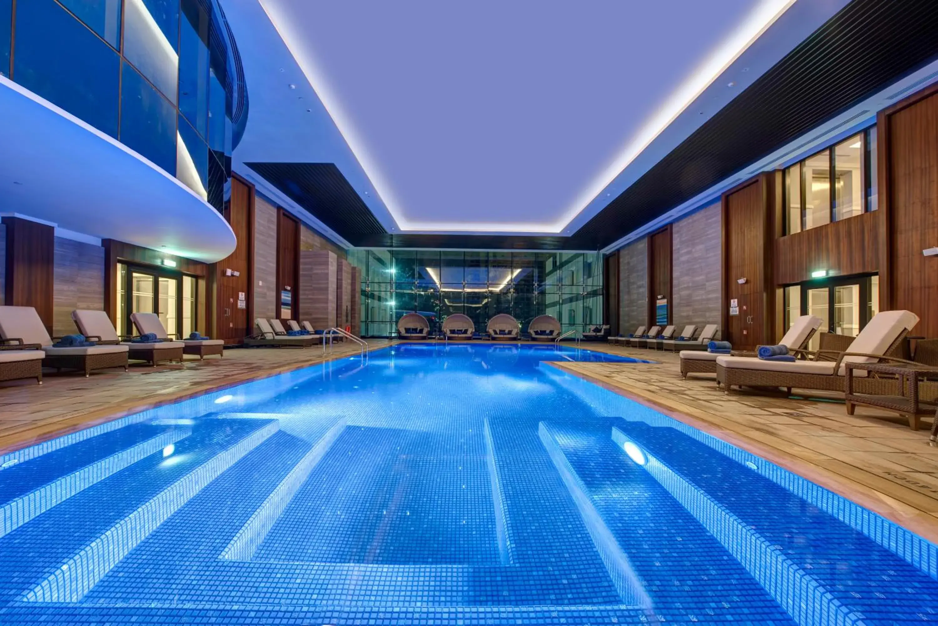 Swimming pool in Dukes The Palm Dubai Hotel Swimming pool in Dukes The Palm Dubai Hotel