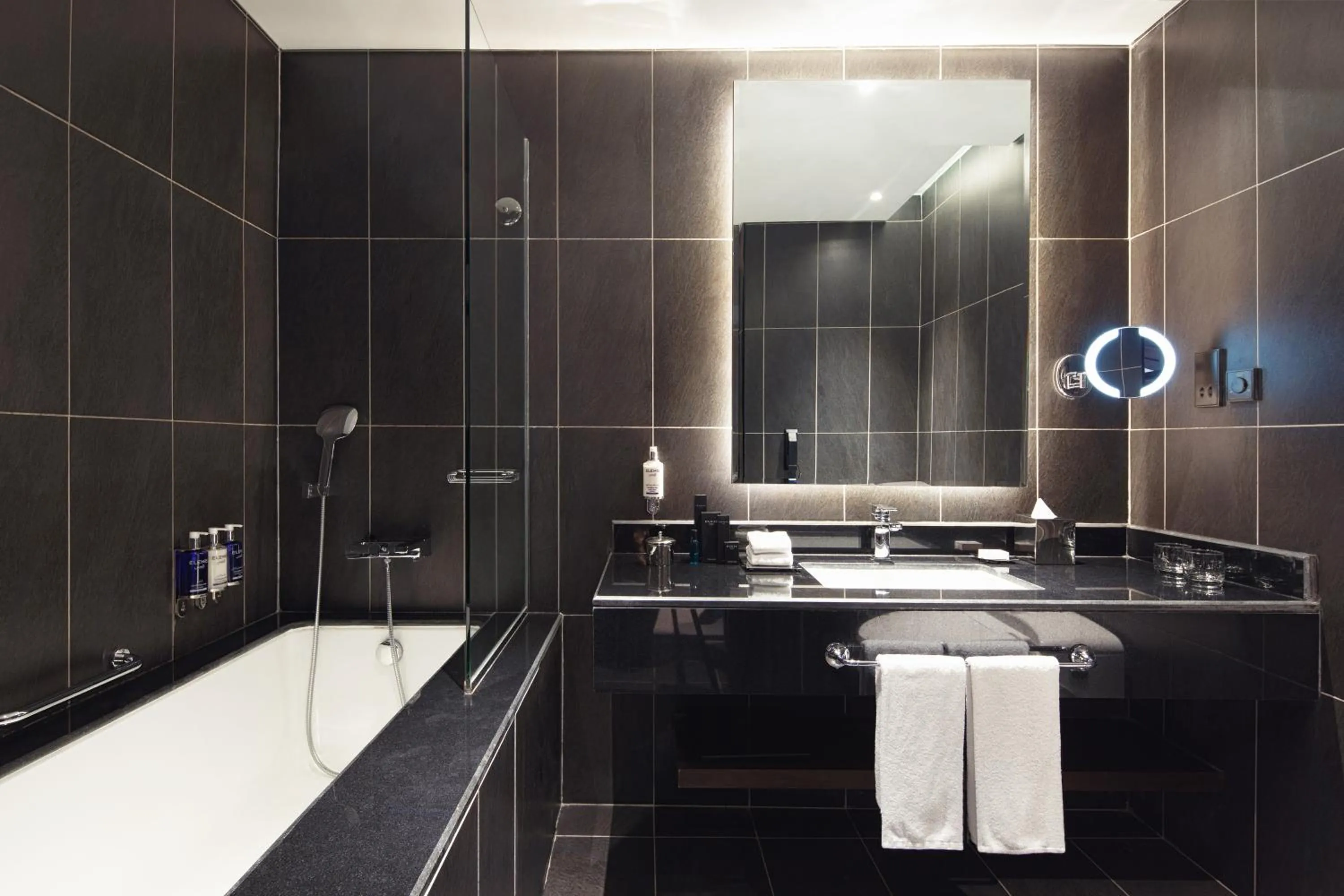 Bathroom in Dukes The Palm Dubai Hotel