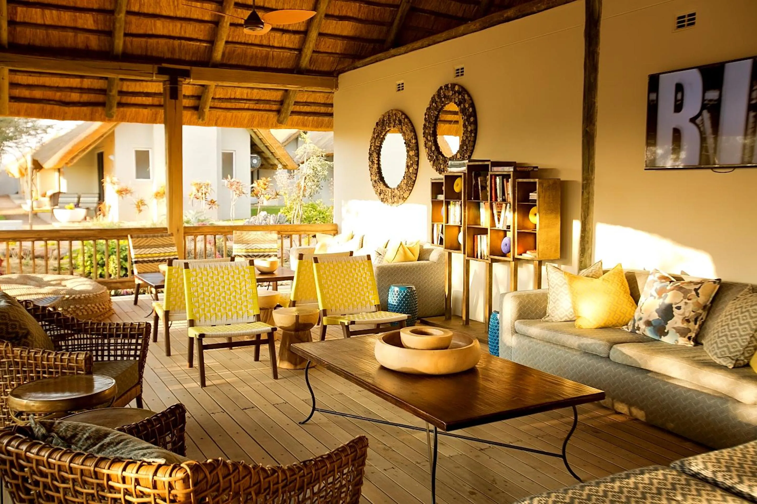 Patio in Shearwater's Explorers Village