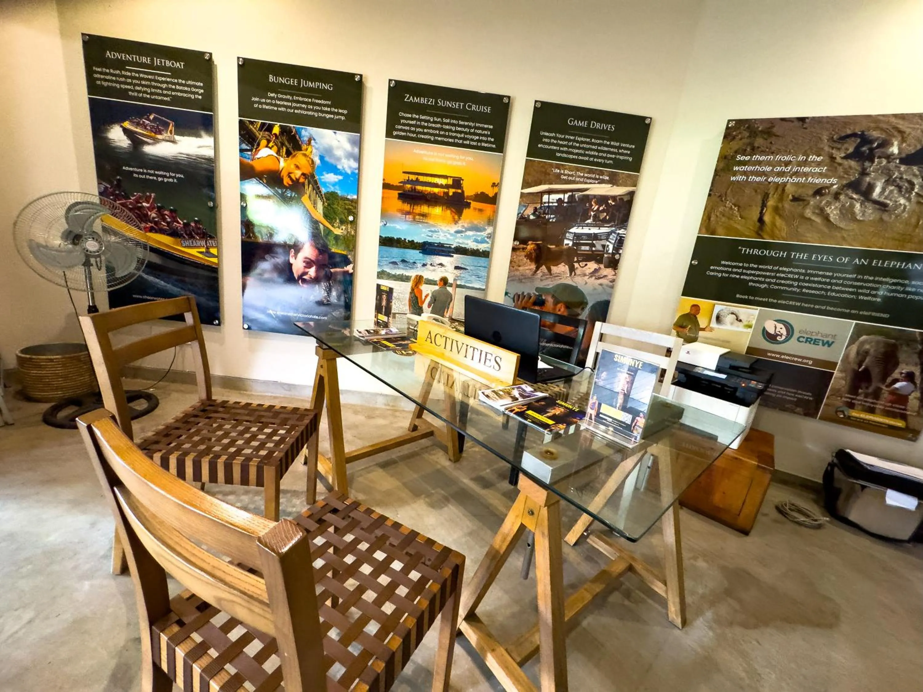 Activities in Shearwater's Explorers Village