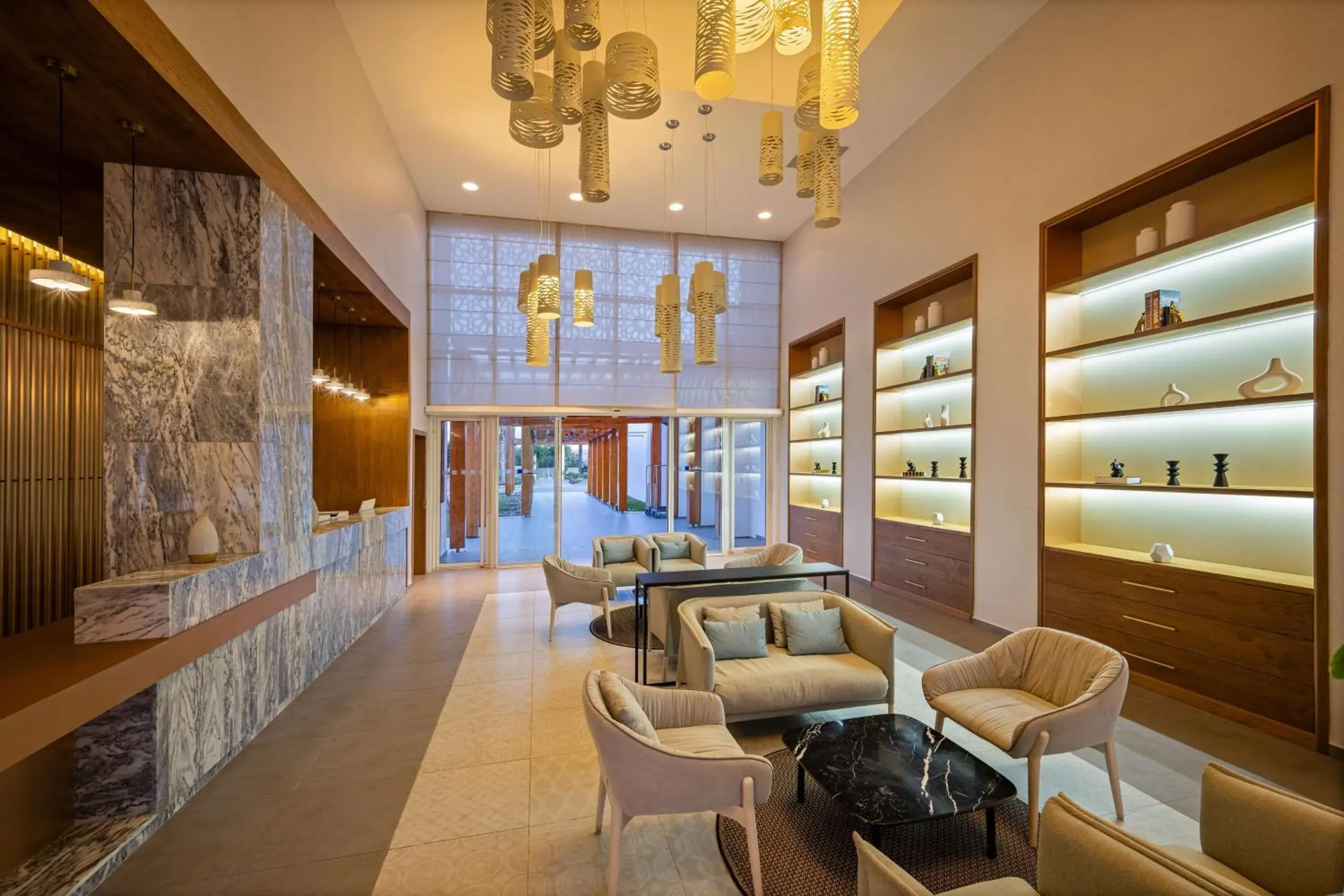 Lobby or reception in Radisson Blu Resort, Saidia Garden Lobby or reception in Radisson Blu Resort, Saidia Garden