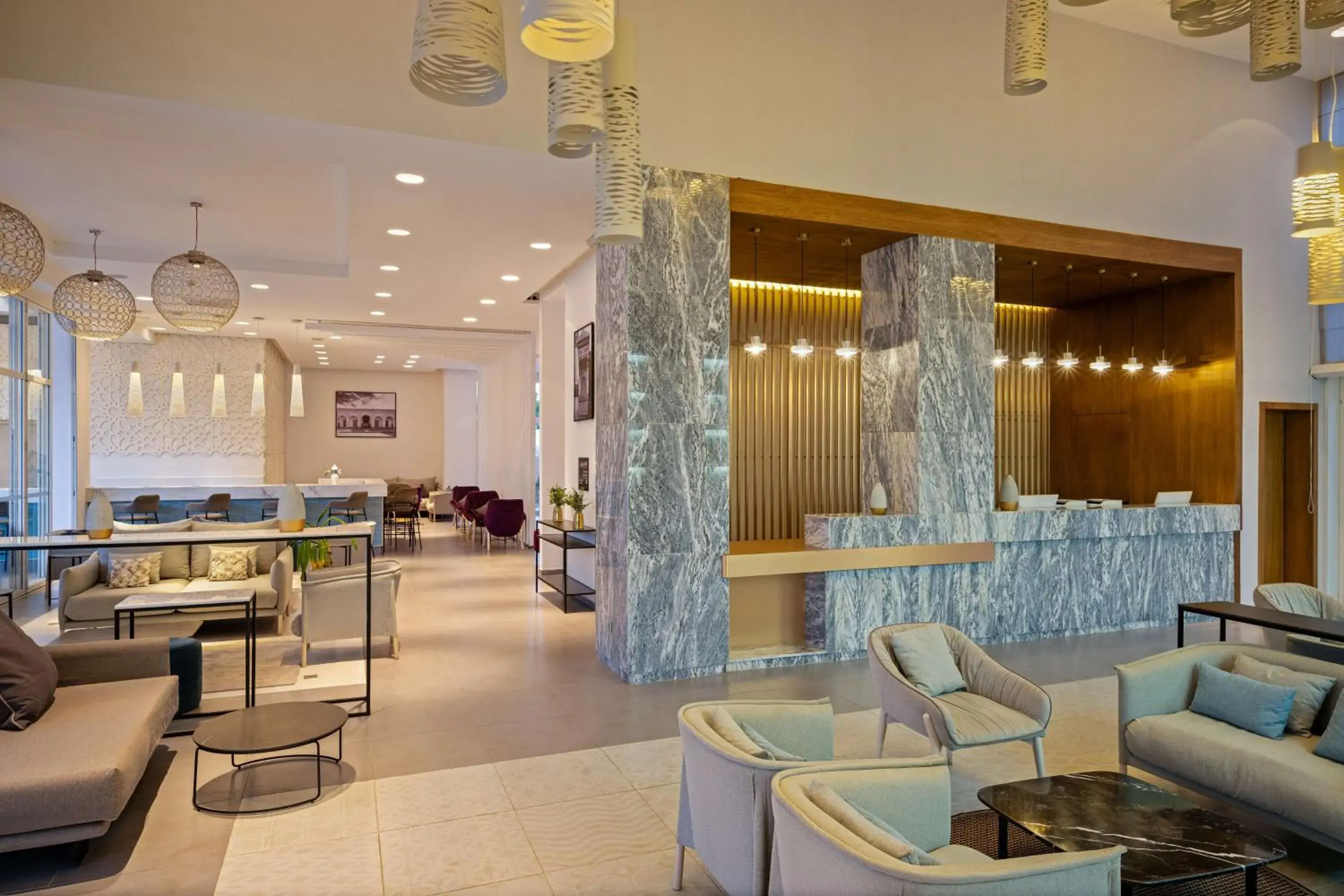 Lobby or reception in Radisson Blu Resort, Saidia Garden Lobby or reception in Radisson Blu Resort, Saidia Garden