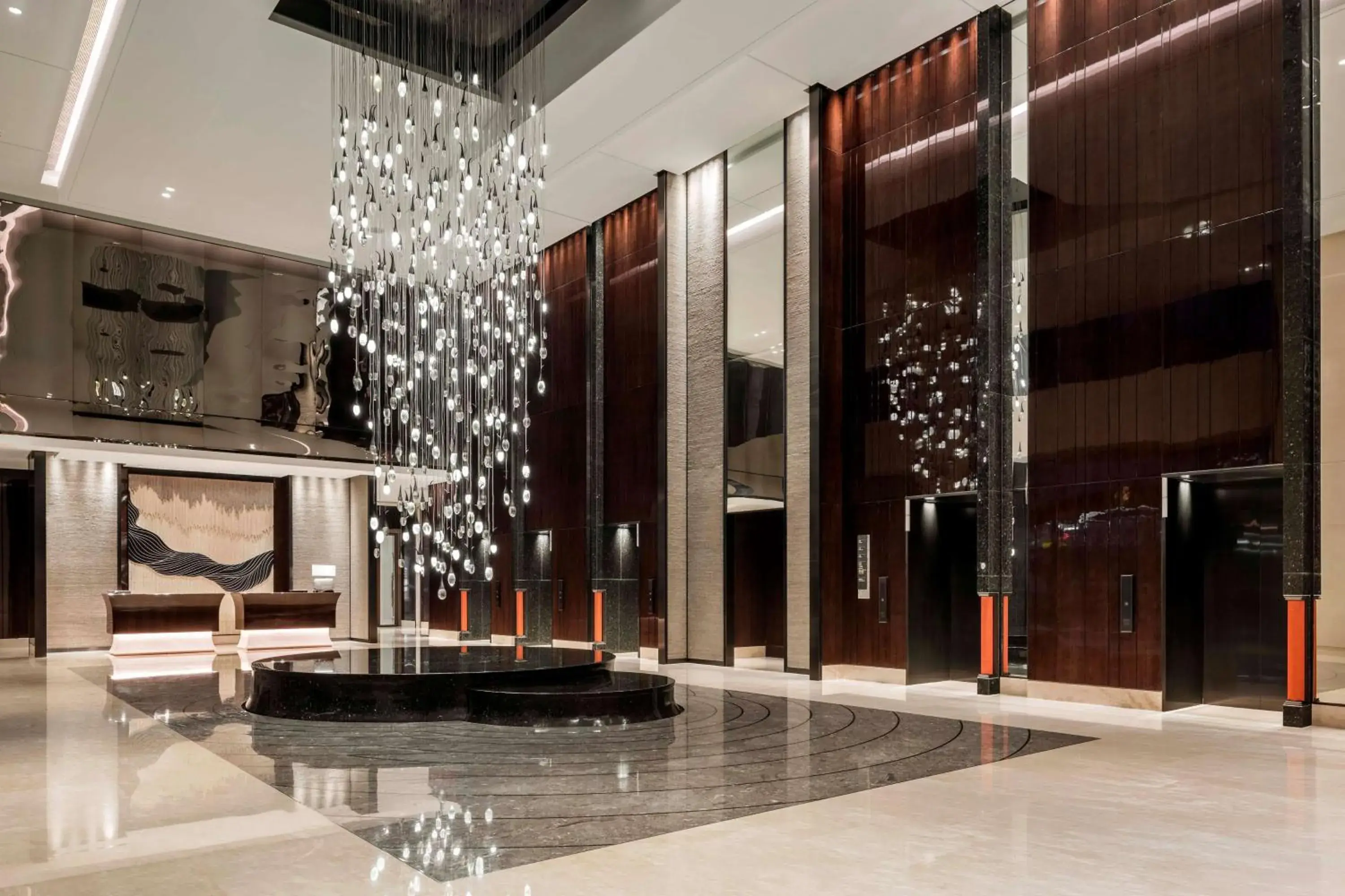 Lobby or reception in Hyatt Regency Shanghai Global Harbor Lobby or reception in Hyatt Regency Shanghai Global Harbor