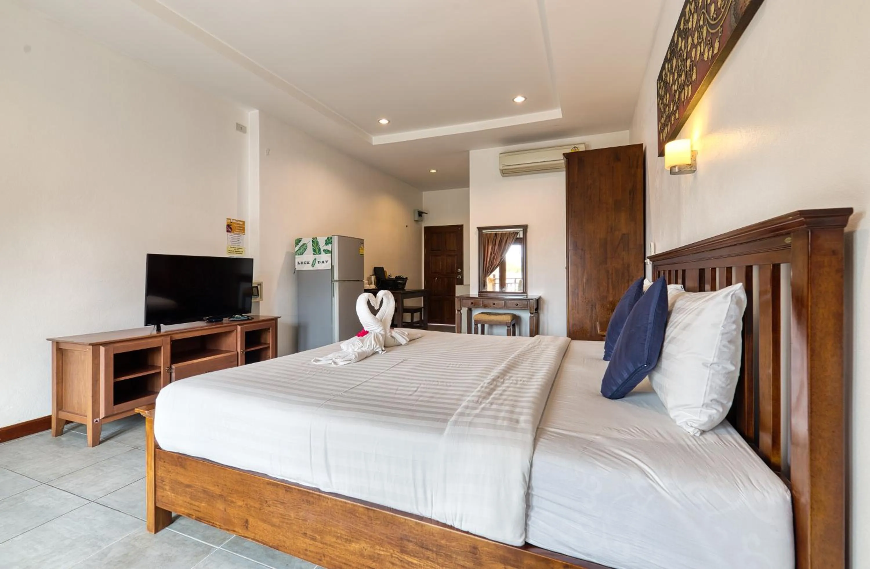 Bed in The Bulin Residence