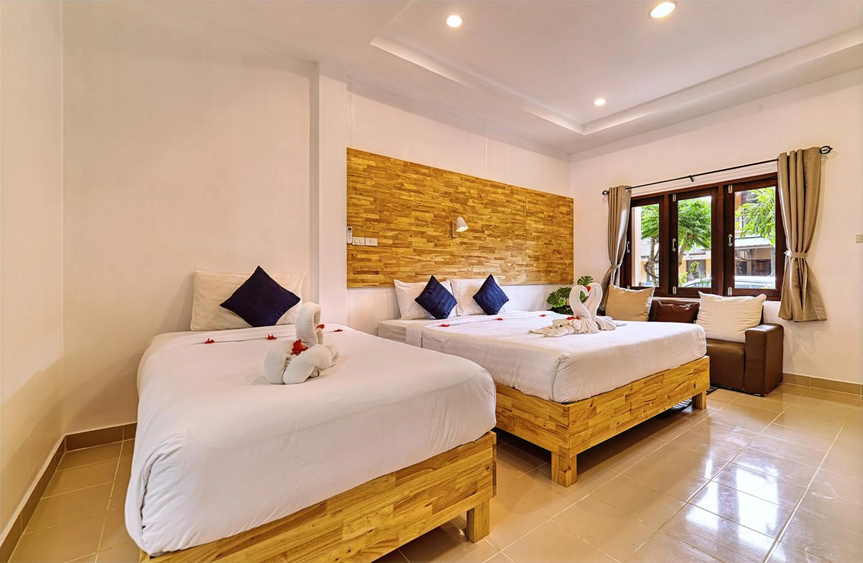 Bed in The Bulin Residence