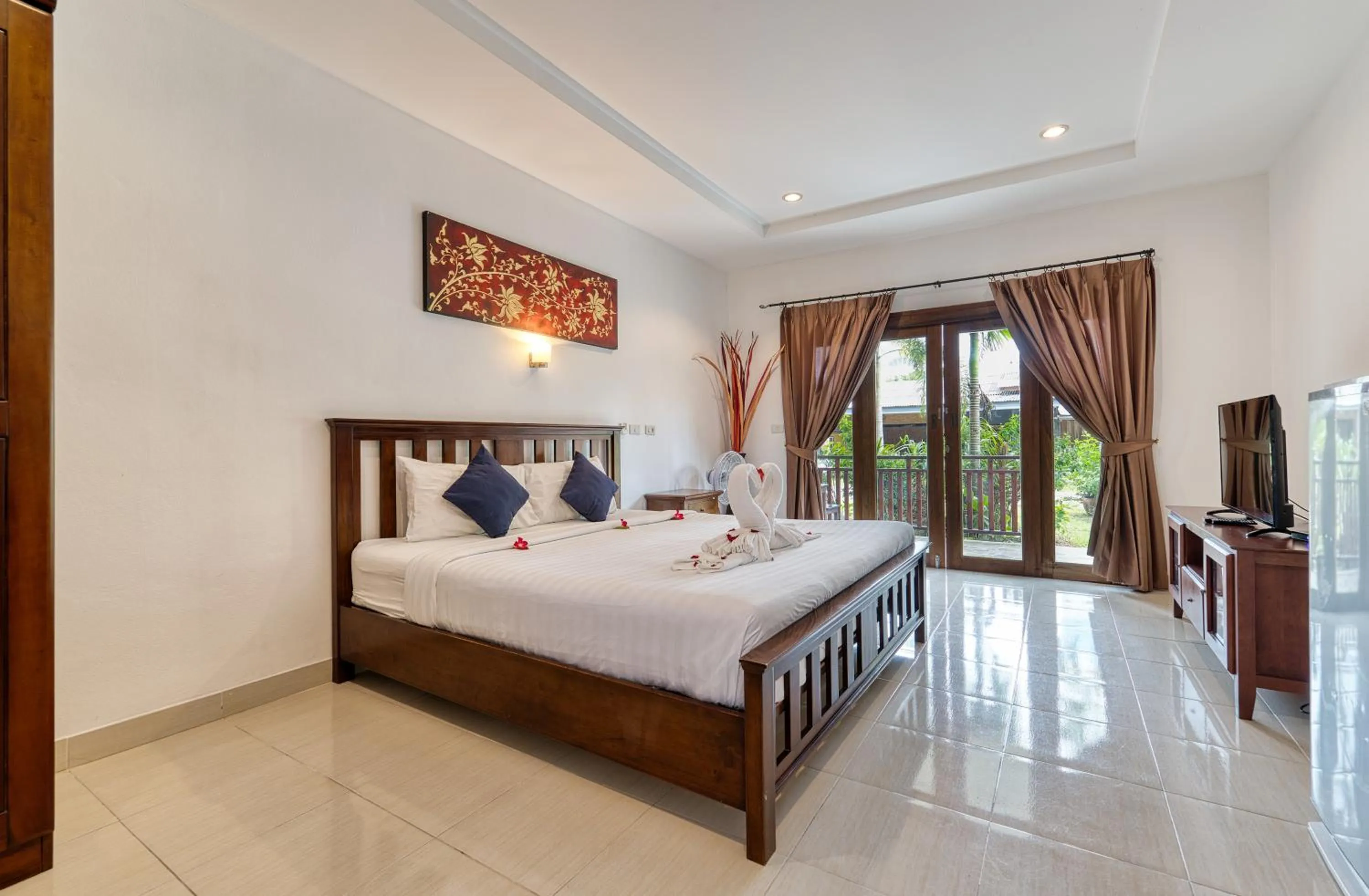 Bed in The Bulin Residence