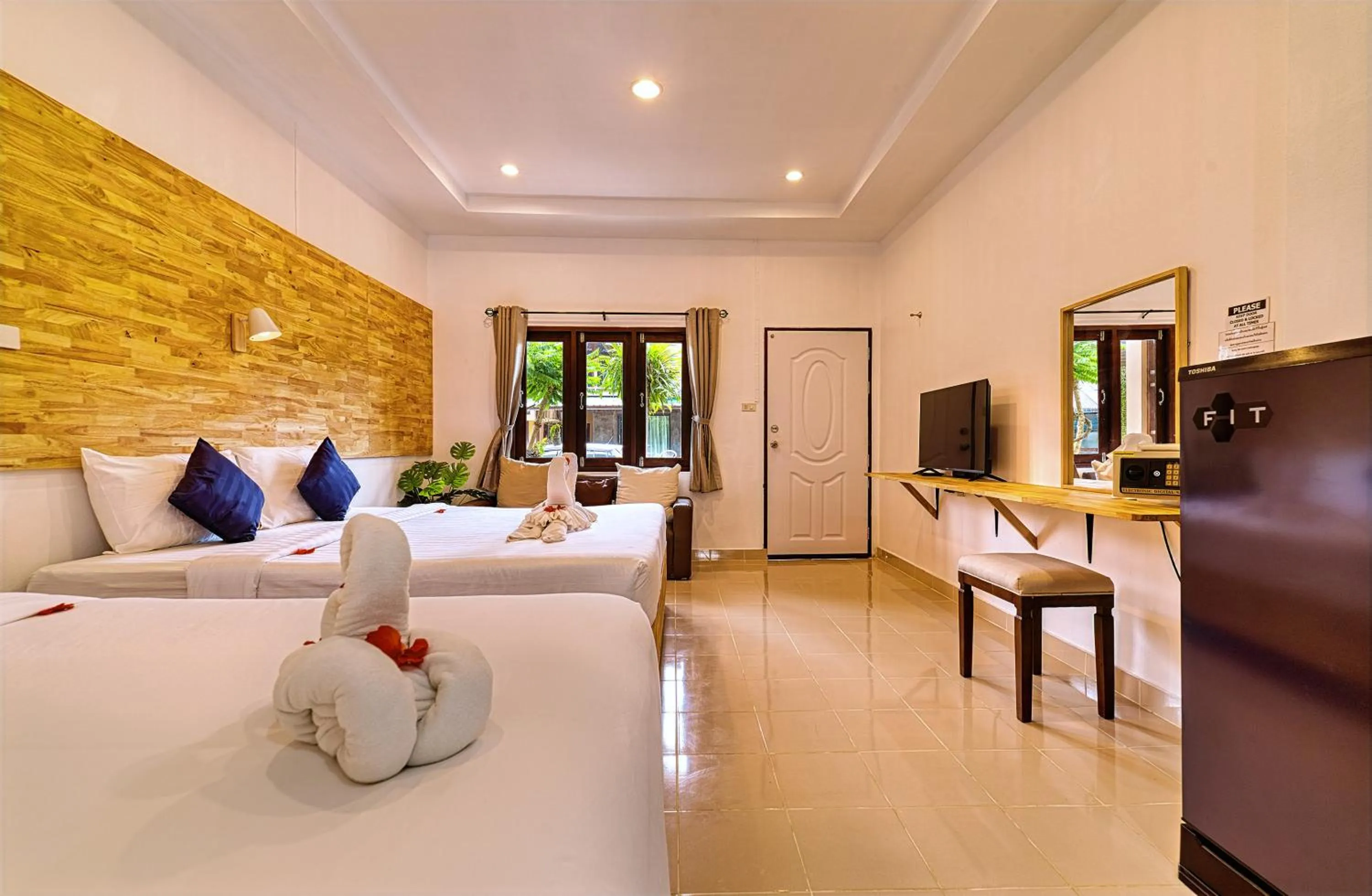 TV and multimedia, Bed in The Bulin Residence