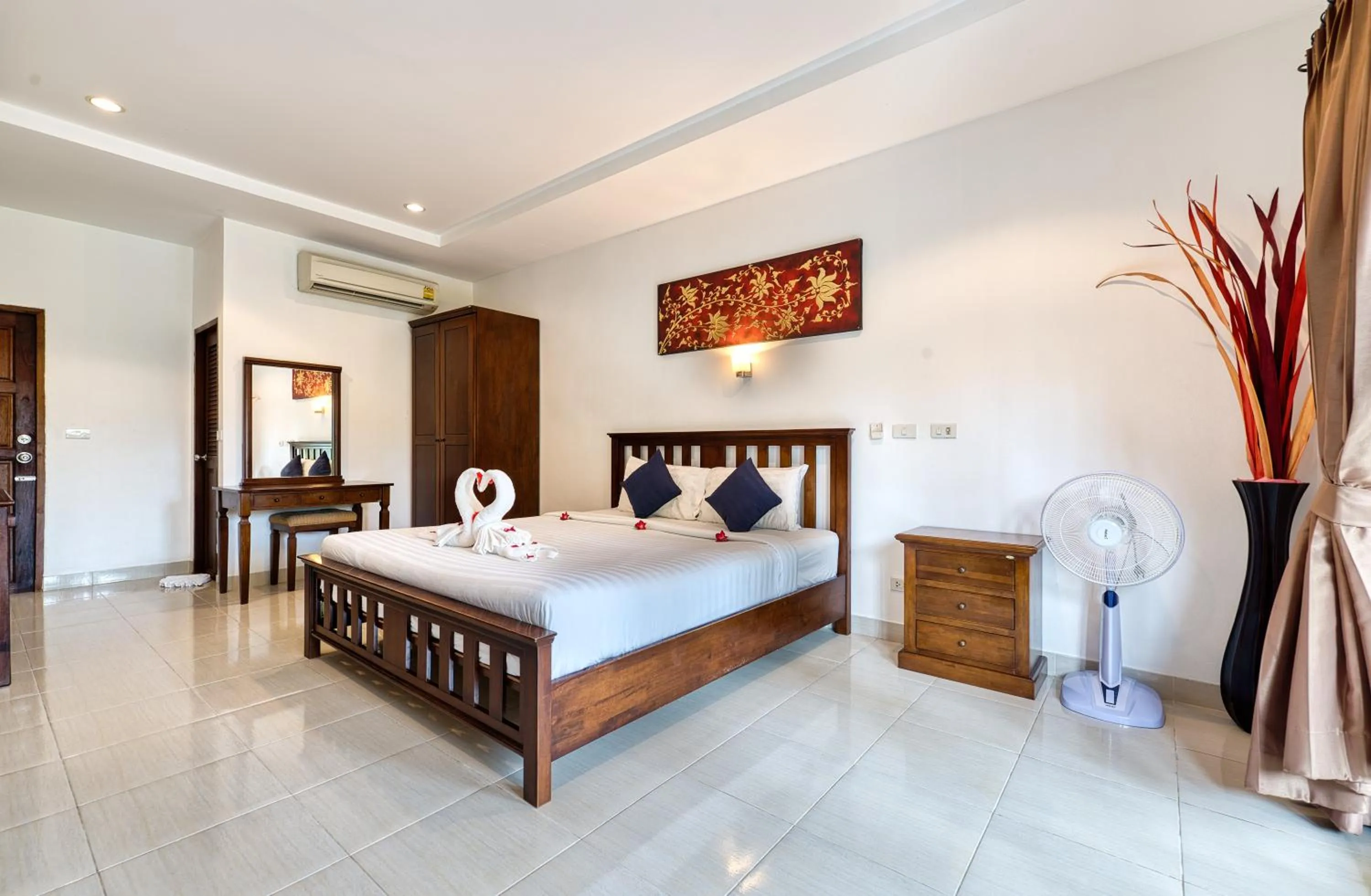 Bed in The Bulin Residence