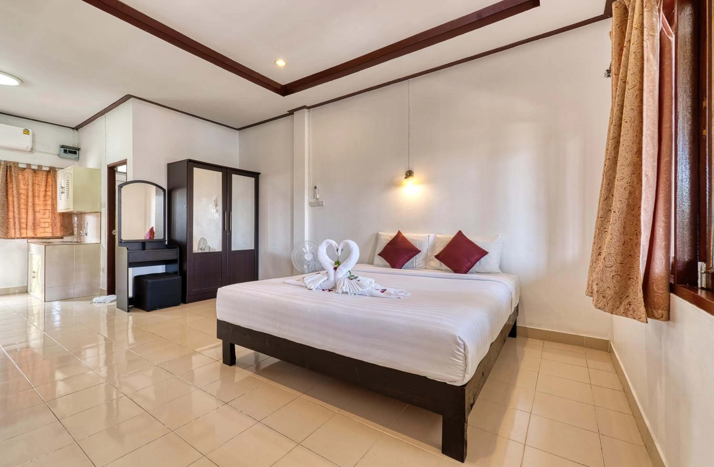 Bed in The Bulin Residence