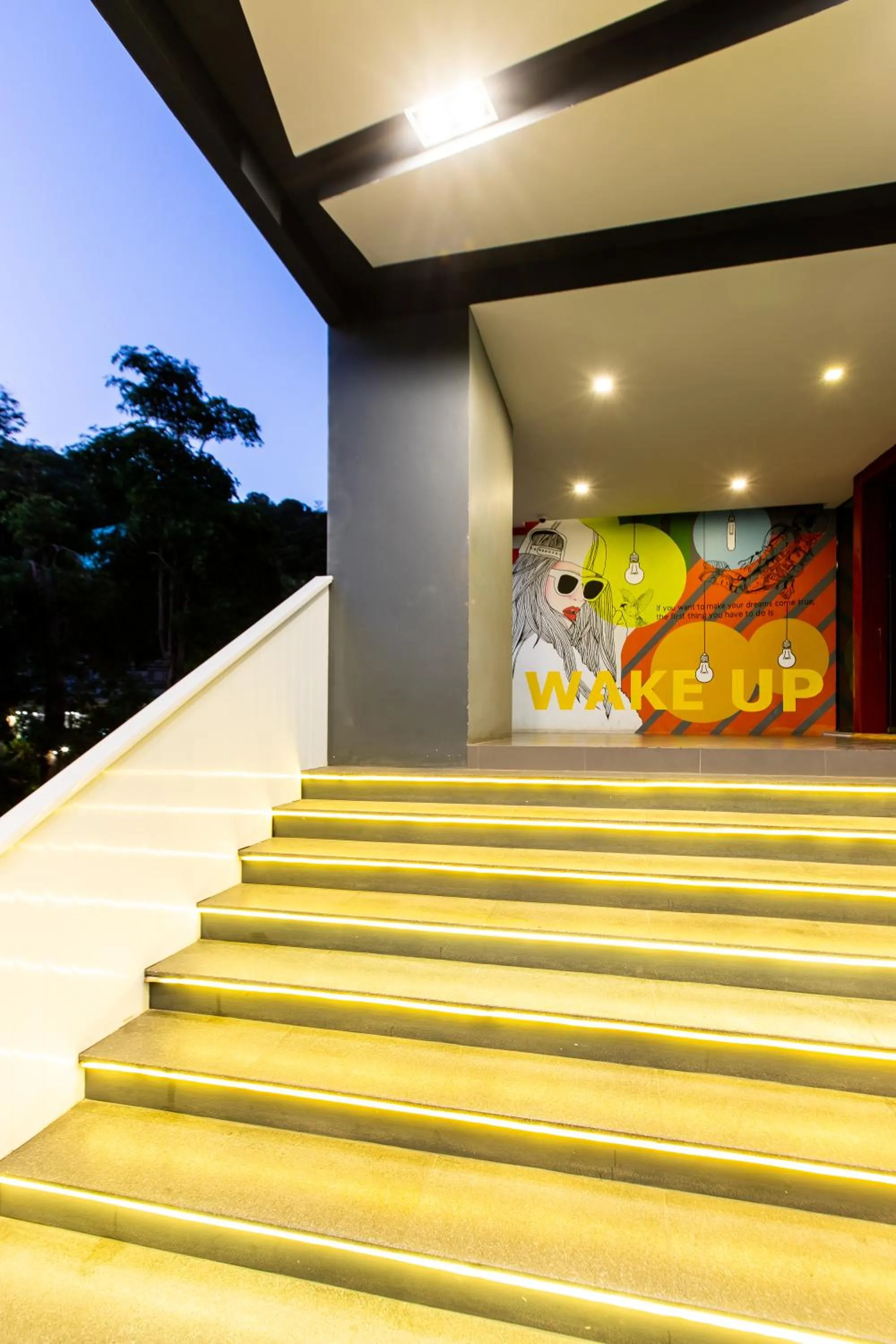 Property building in Wake Up Aonang Hotel