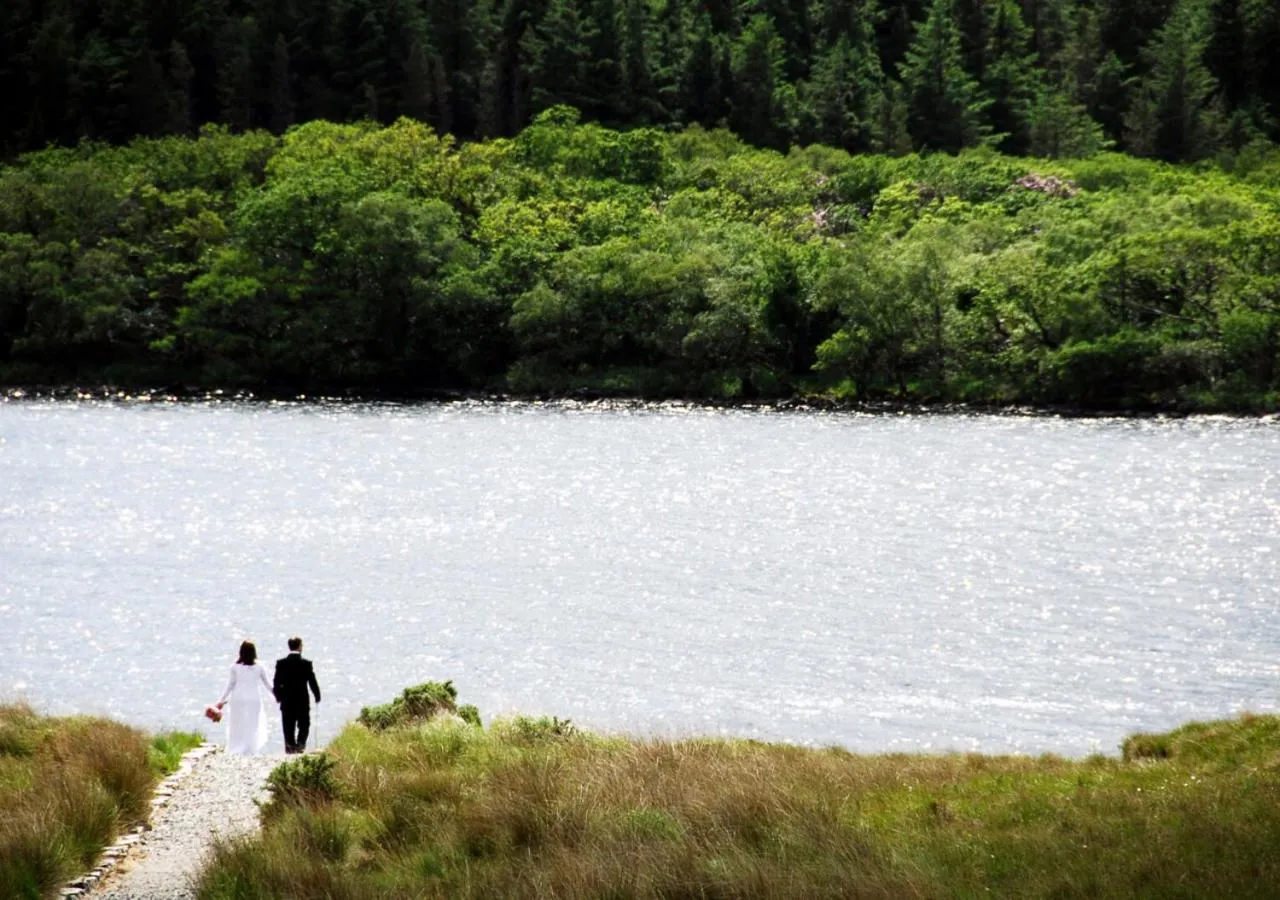 Natural landscape in Lough Inagh Lodge Hotel