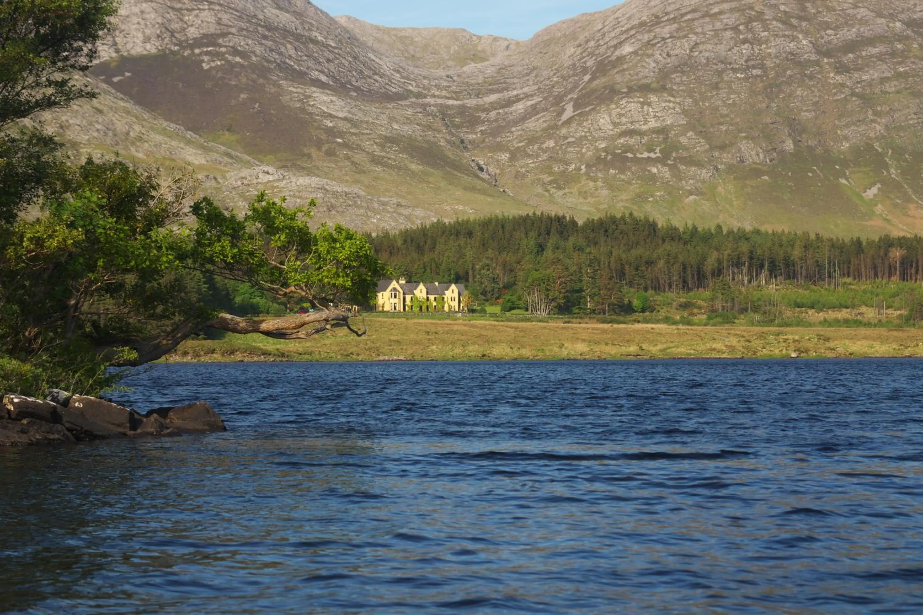 Bird's eye view in Lough Inagh Lodge Hotel