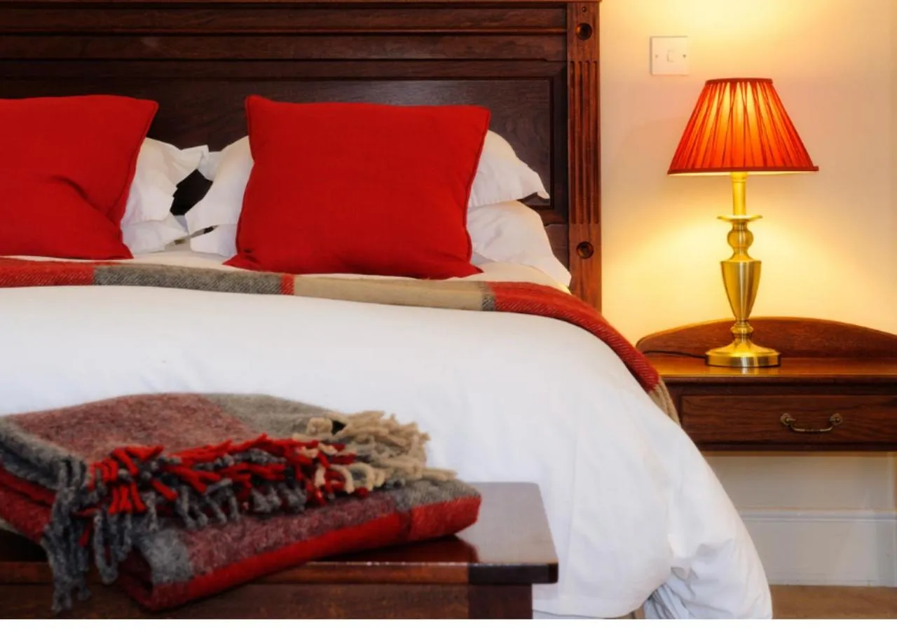 Bed in Lough Inagh Lodge Hotel