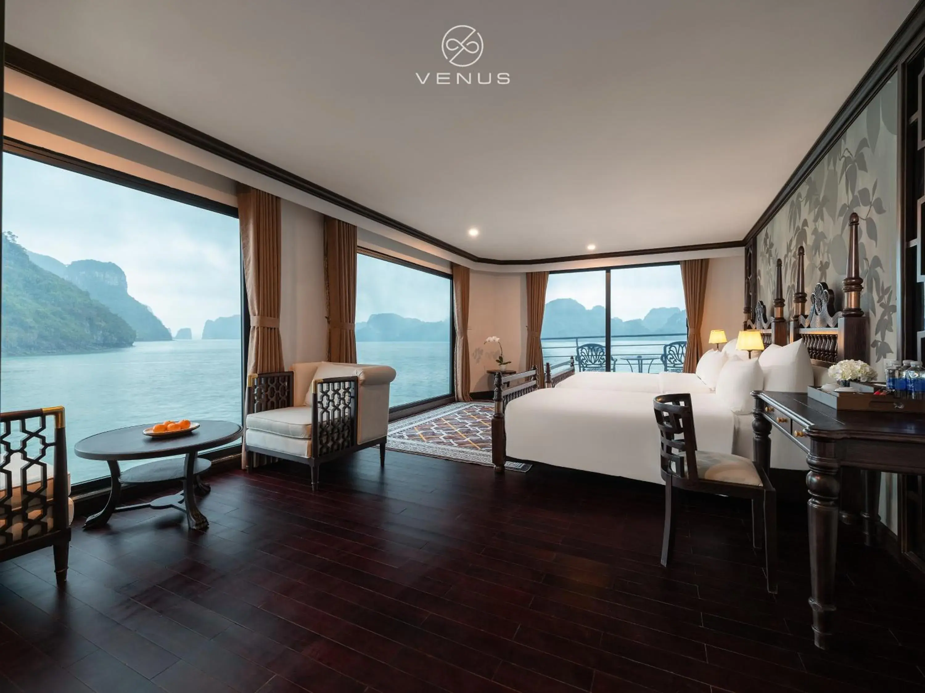 Bed in Era Cruise Halong Bay by Venus Group Bed in Era Cruise Halong Bay by Venus Group