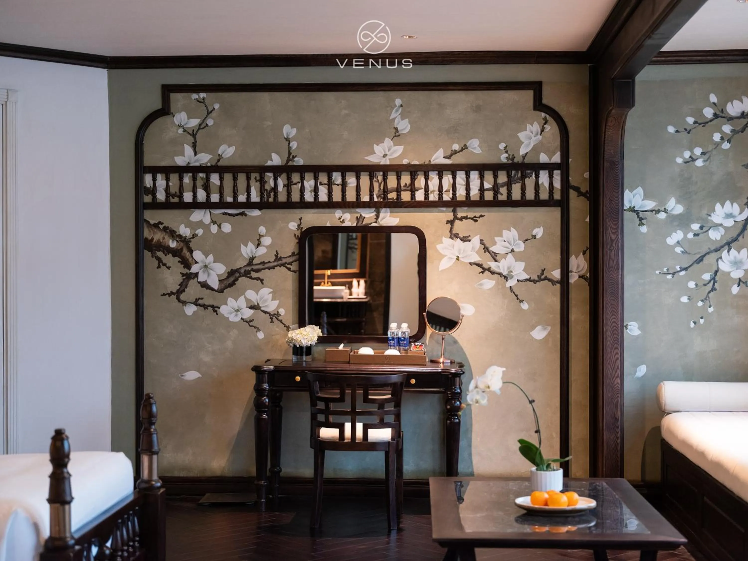 Decorative detail, Bed in Era Cruise Halong Bay by Venus Group