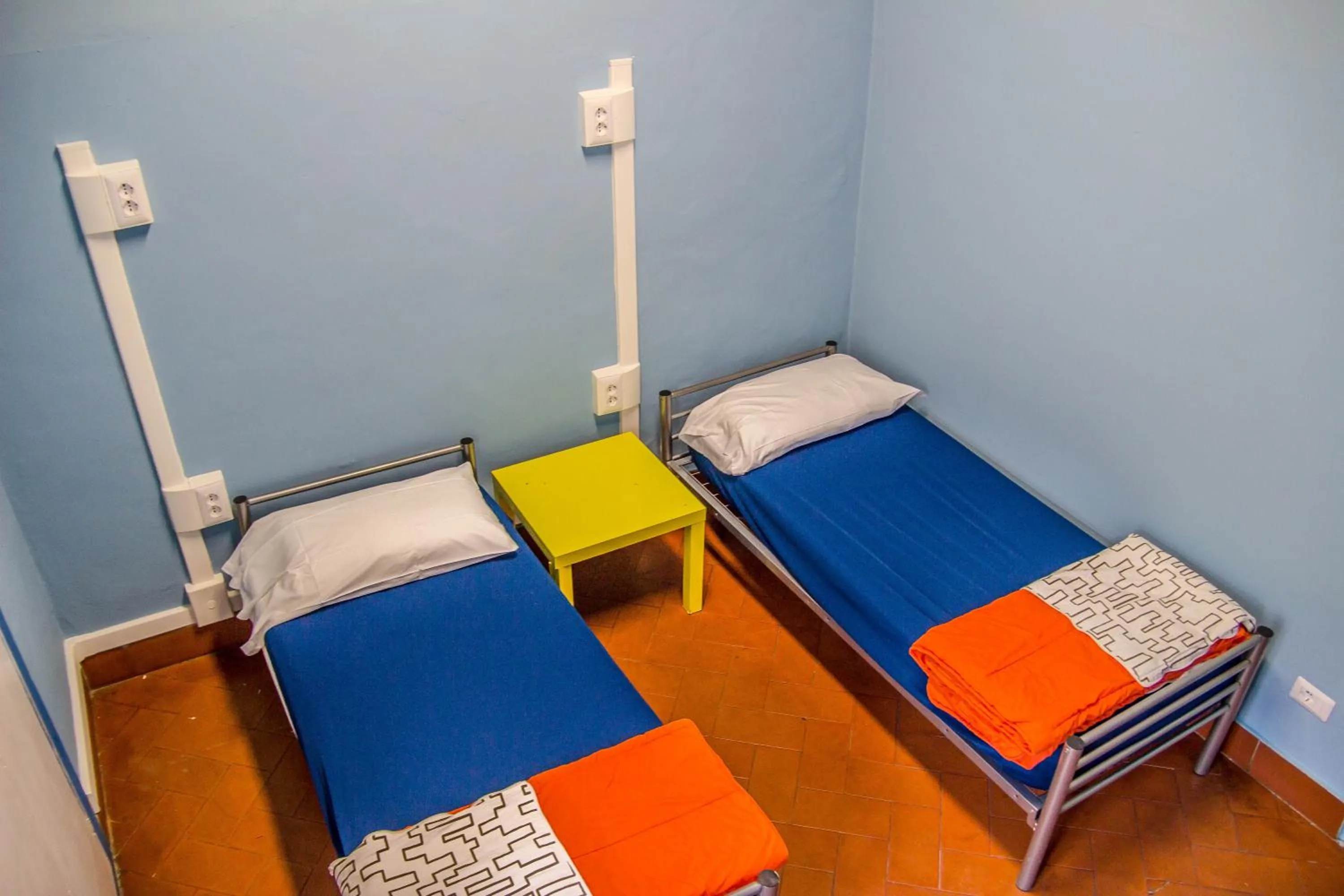 Spring, Bed in Hostel Santa Monaca