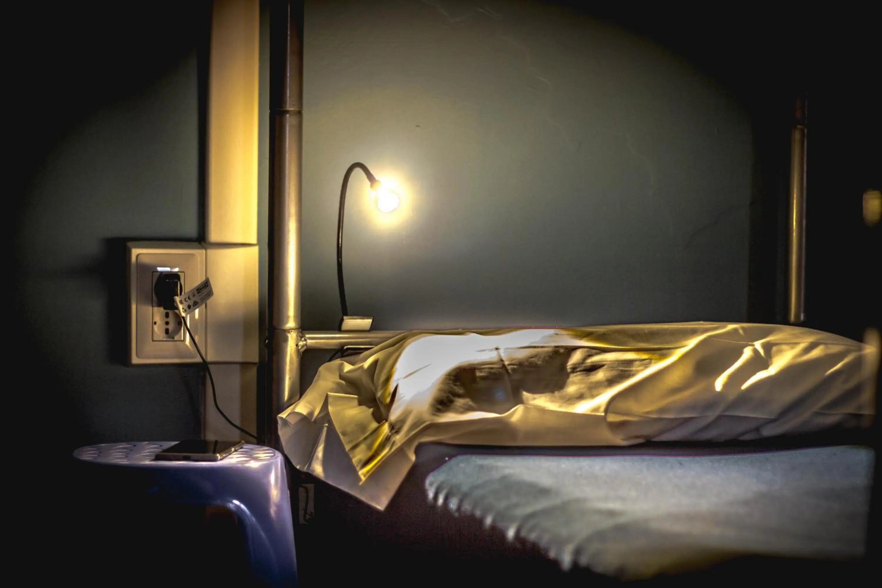 Spring, Bed in Hostel Santa Monaca