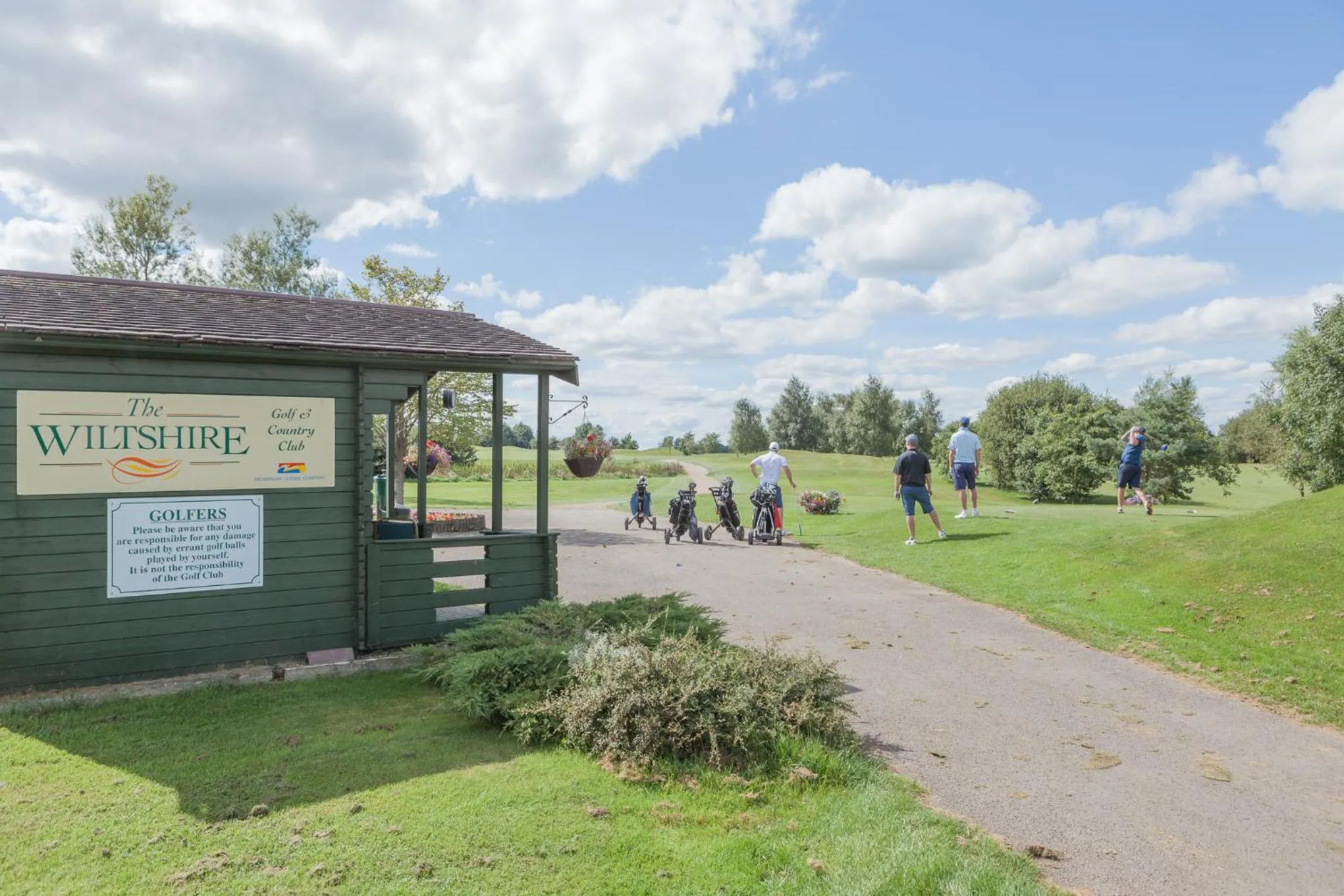 Golfcourse in The Wiltshire Hotel, Golf and Leisure Resort