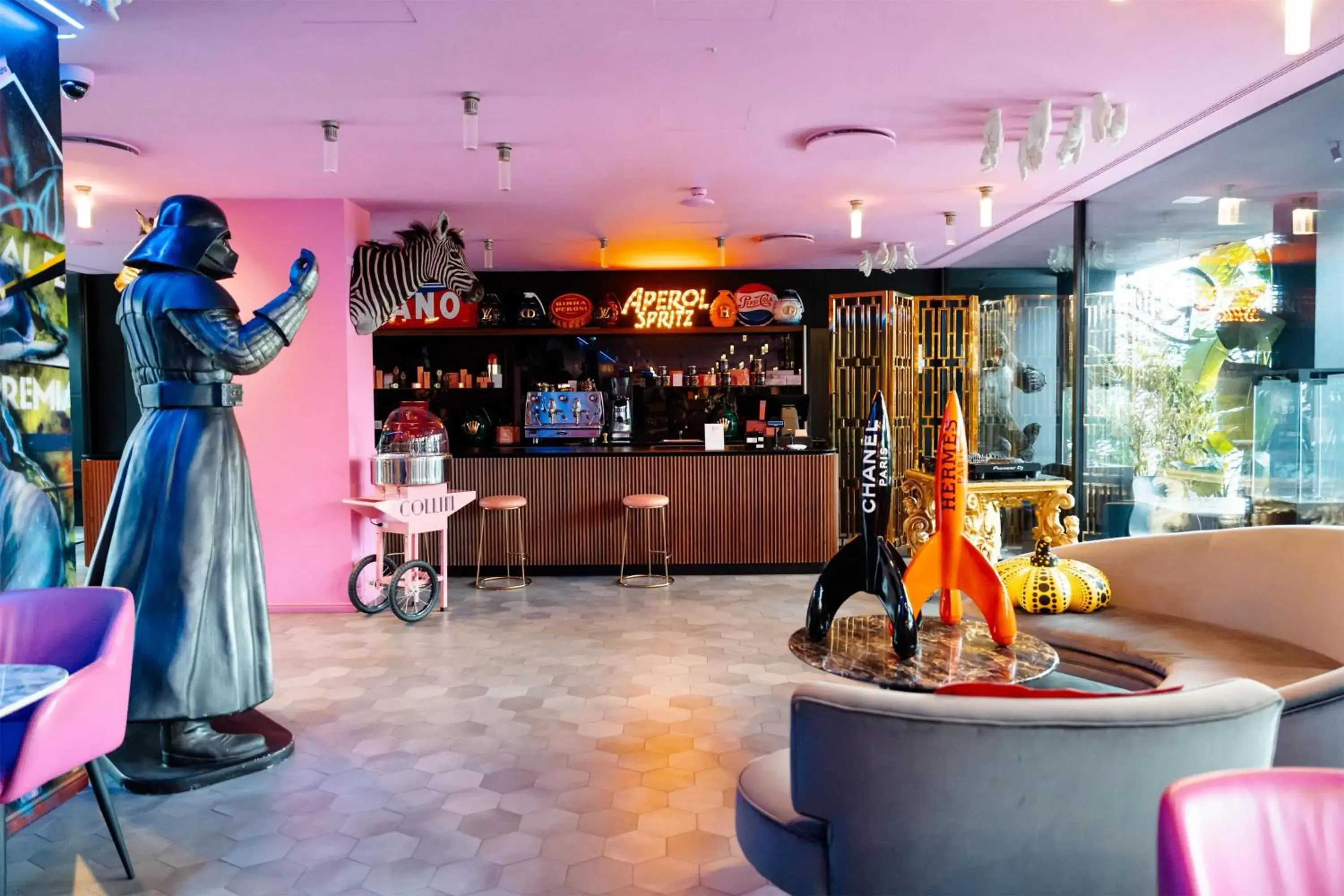 Lounge or bar in Collini Rooms, WorldHotels Crafted Lounge or bar in Collini Rooms, WorldHotels Crafted