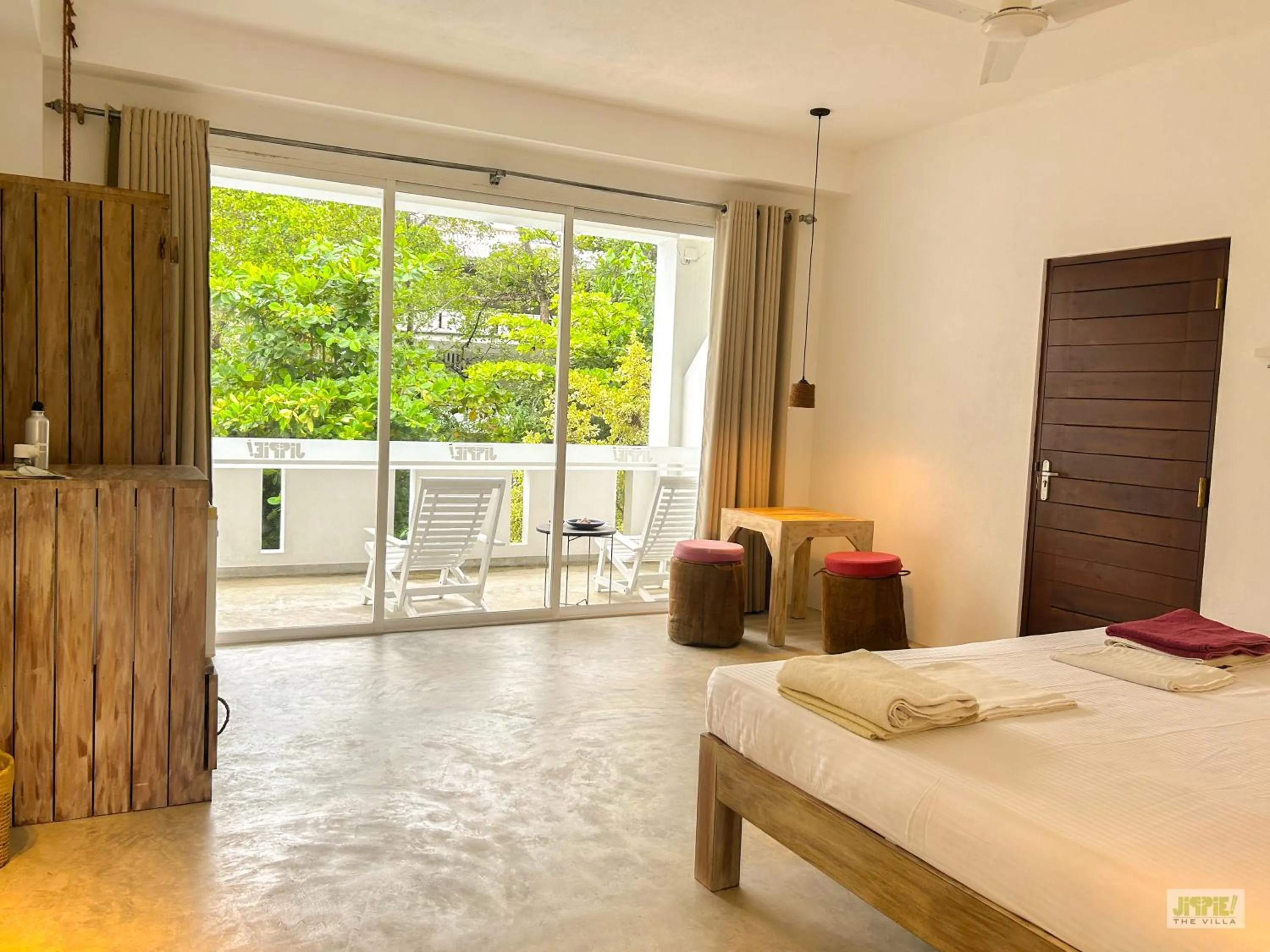 Bed in Jippie The Villa