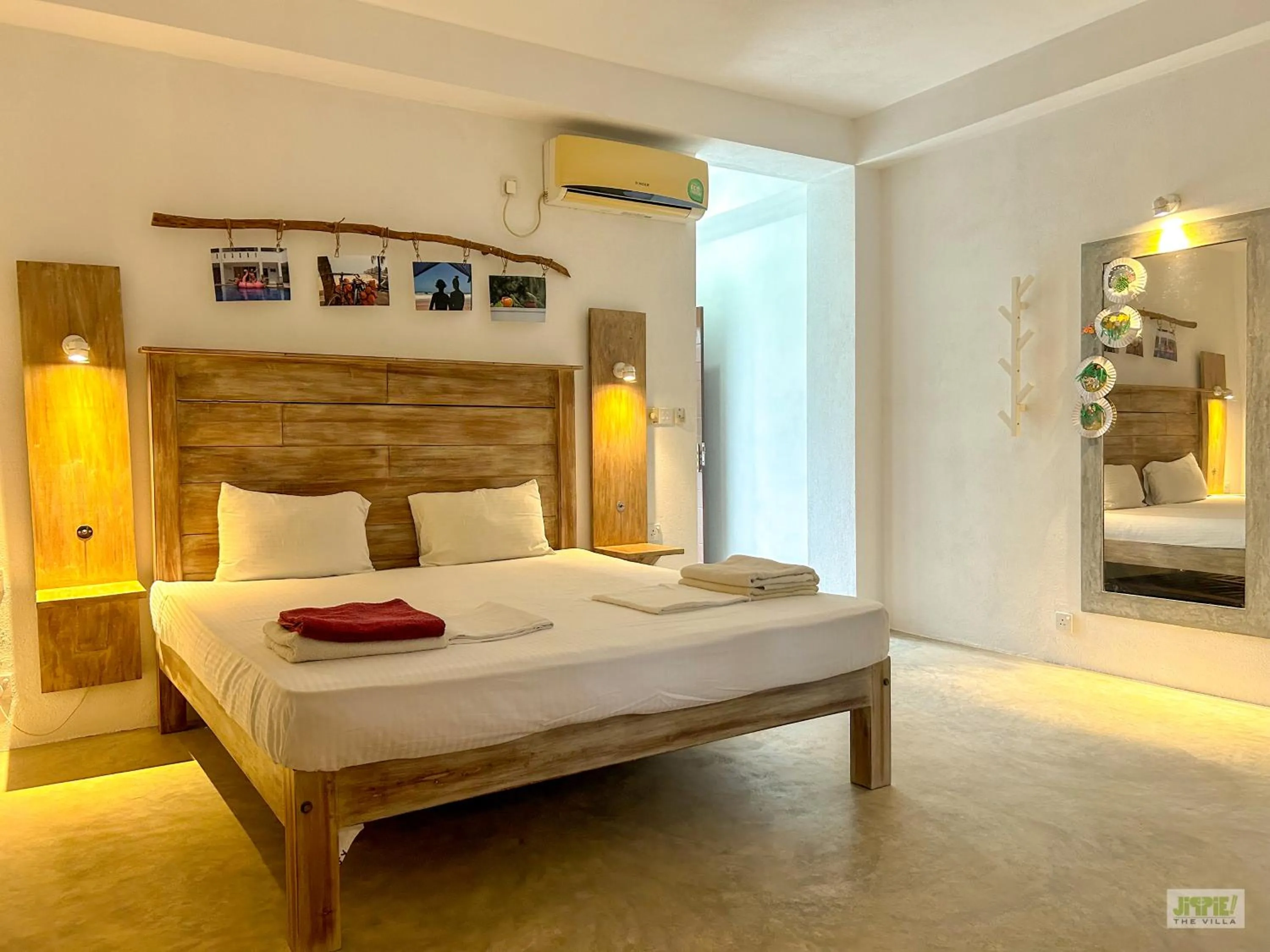 Bed in Jippie The Villa