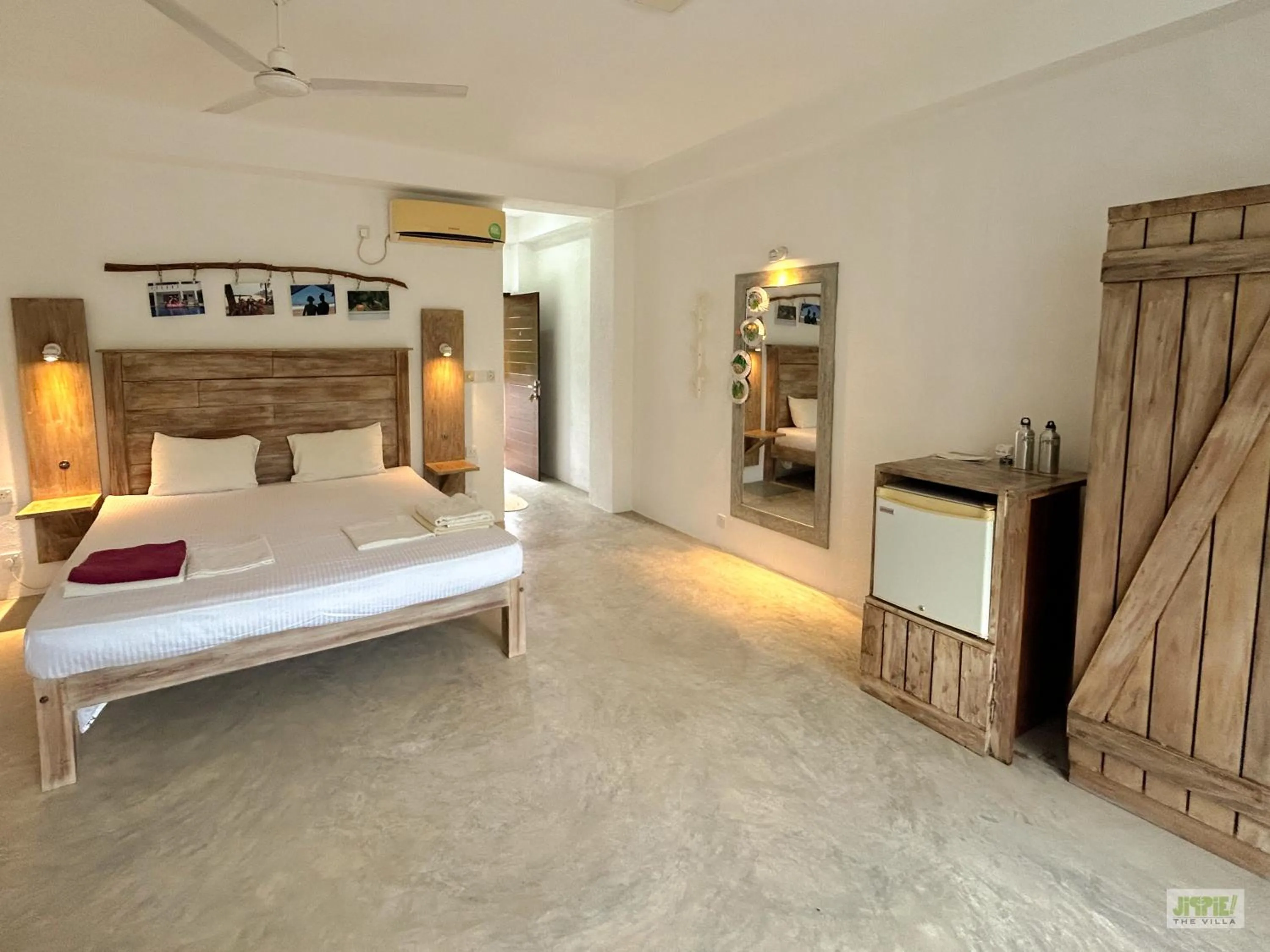 Bed in Jippie The Villa