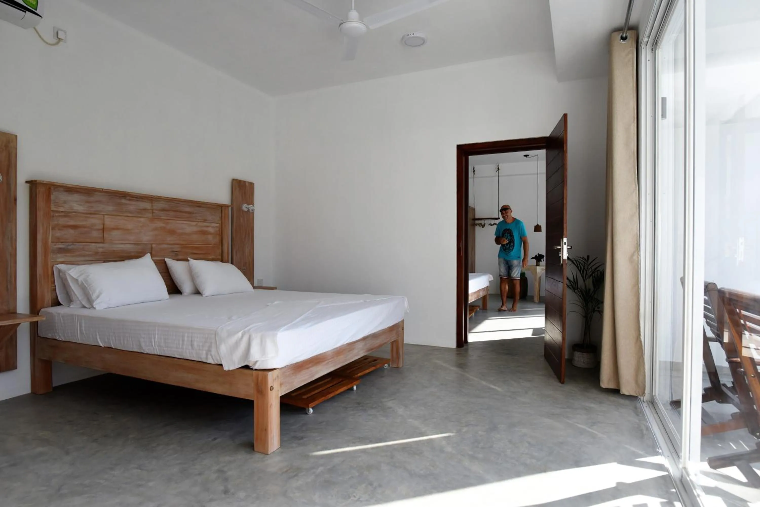 Staff, Bed in Jippie The Villa