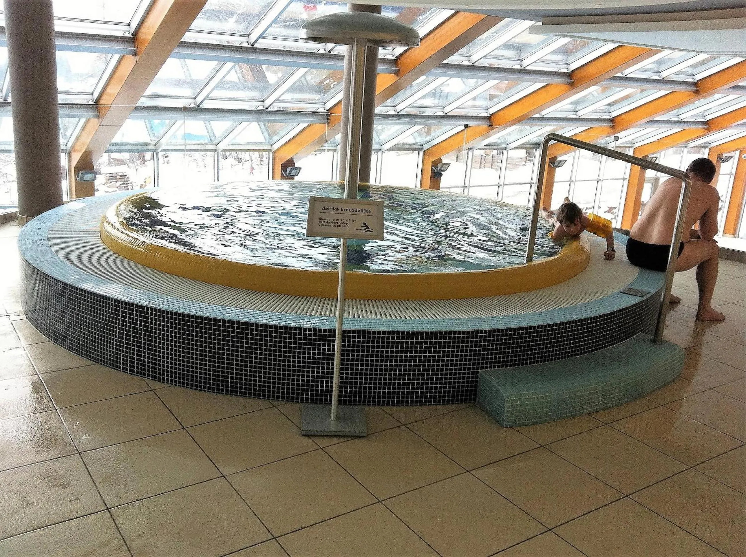Swimming pool in Horský apartmán Razula