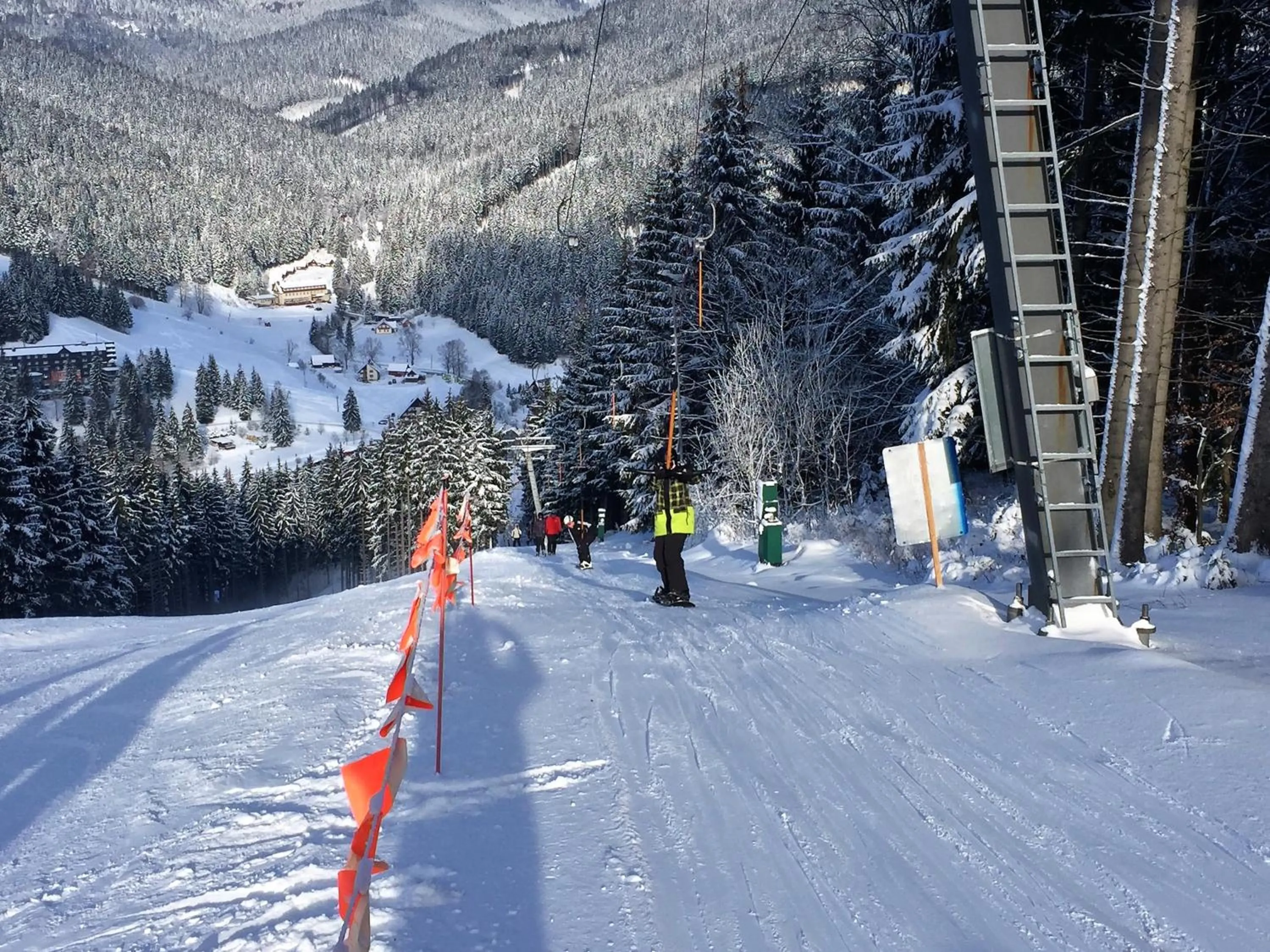 Skiing in Horský apartmán Razula