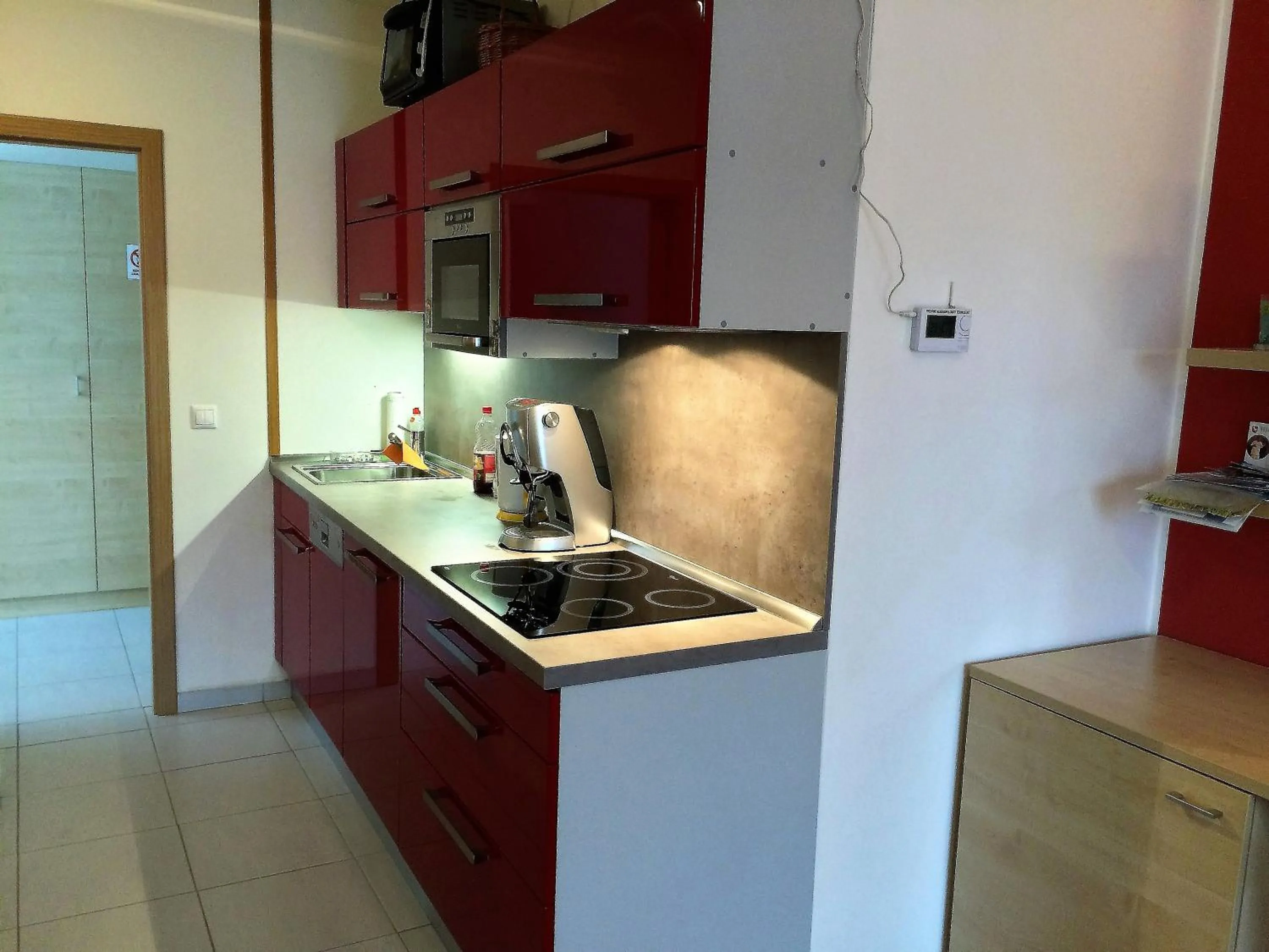 Kitchen or kitchenette in Horský apartmán Razula