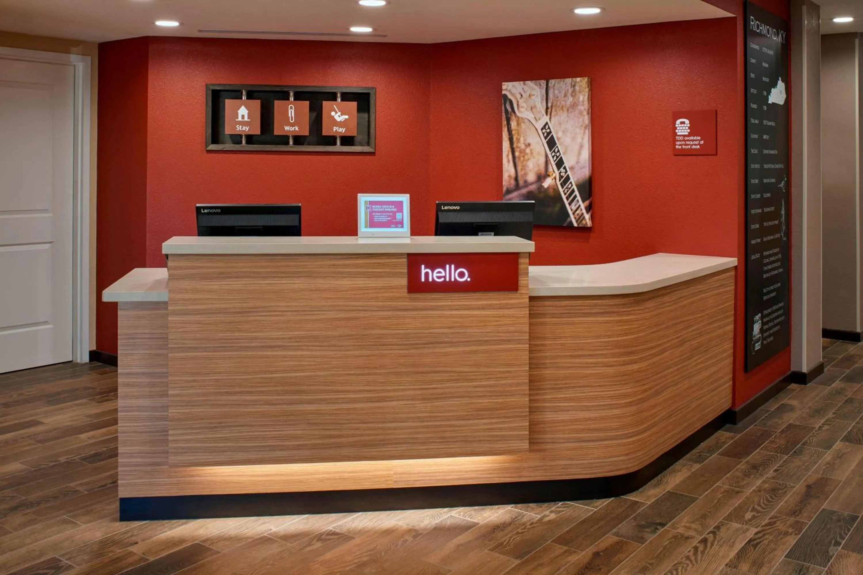 Lobby or reception in TownePlace Suites by Marriott Richmond