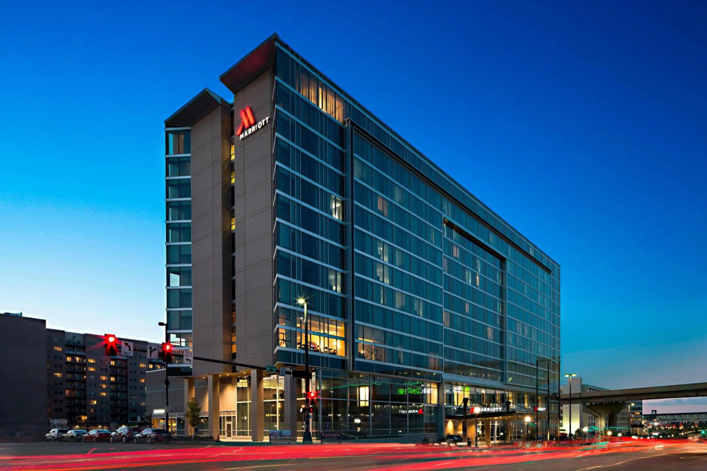 Property building in Omaha Marriott Downtown at the Capitol District