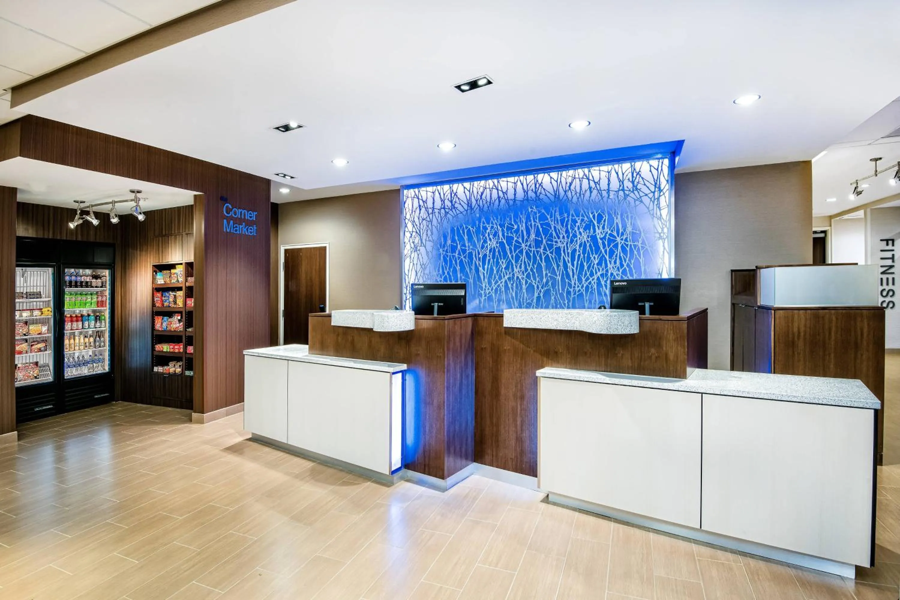Lobby or reception in Fairfield Inn & Suites Van Canton Area