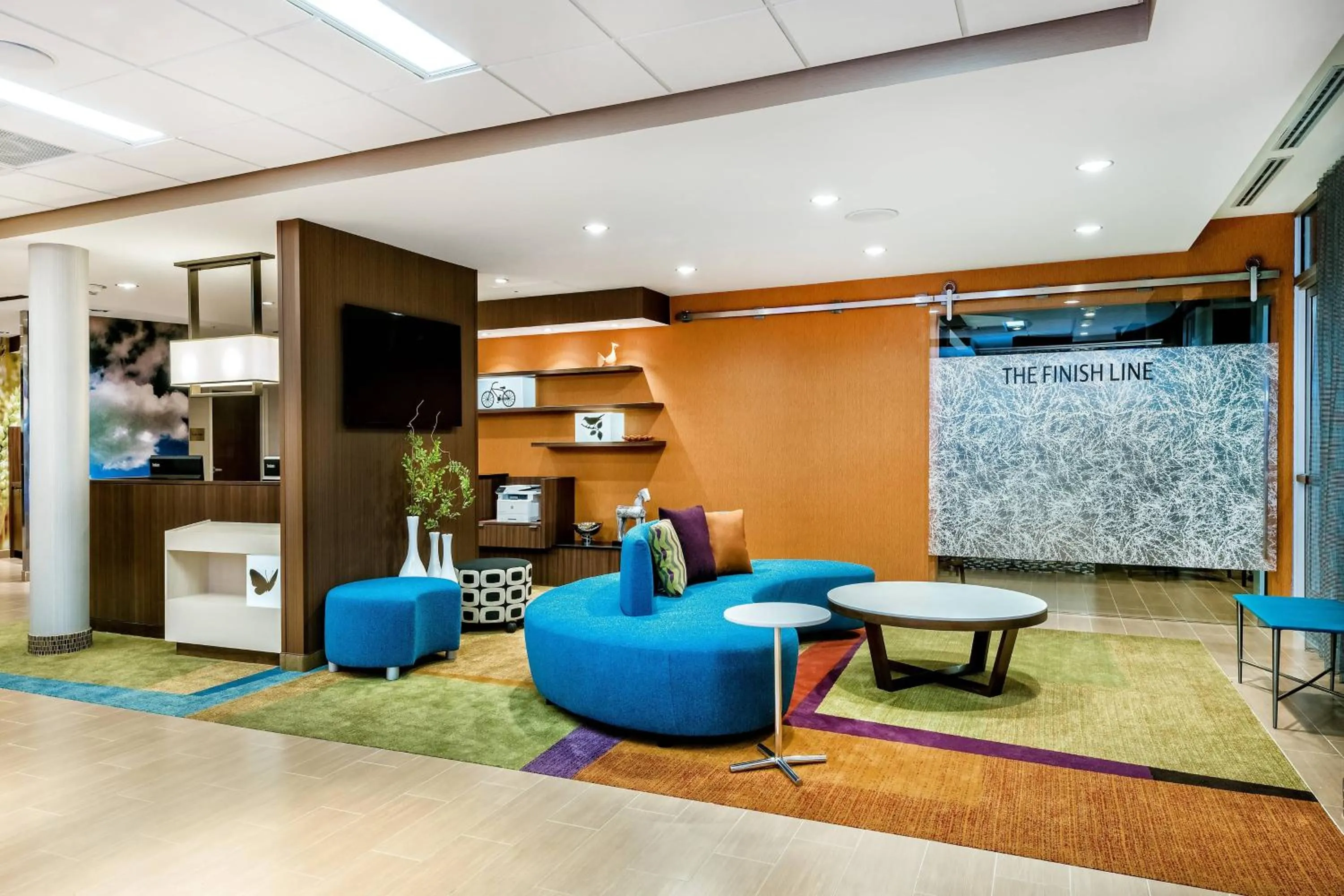 Lobby or reception in Fairfield Inn & Suites Van Canton Area