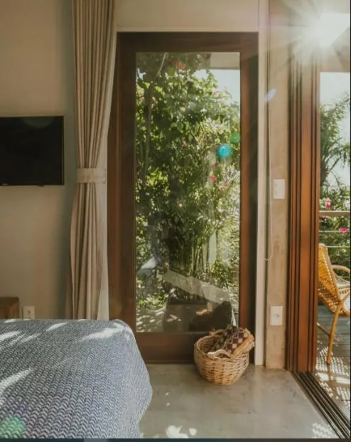 Bed in Villa Gardena Suites