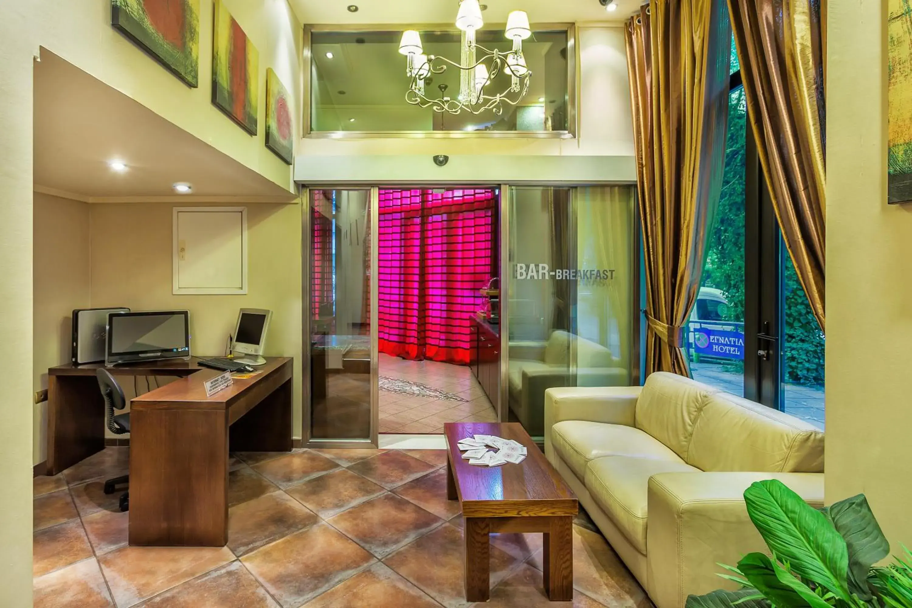 Lounge or bar in Egnatia Hotel Lounge or bar in Egnatia Hotel