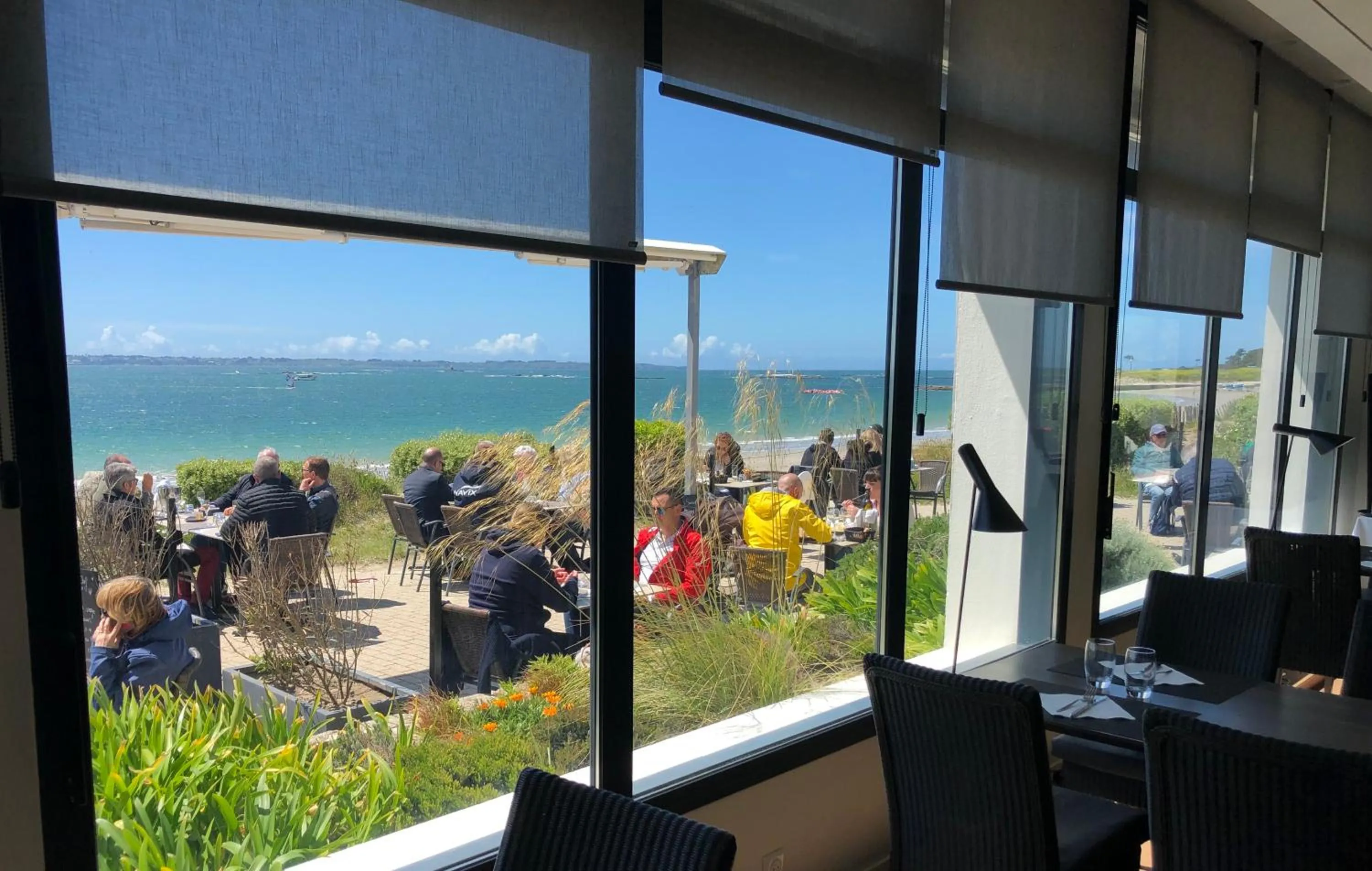 Restaurant/places to eat in Logis Hôtel & Restaurant LES MOUETTES - Larmor Plage, Proche de LORIENT