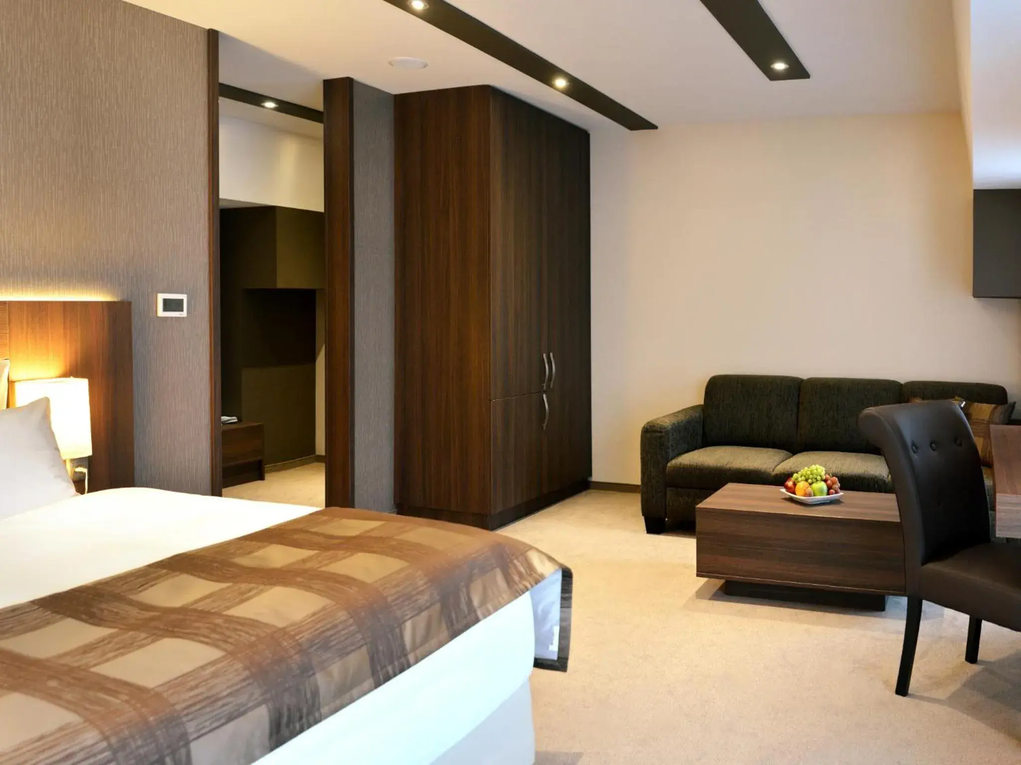 Bedroom, Bed in AZUL Hotel & Restaurant Partizánske Bedroom, Bed in AZUL Hotel & Restaurant Partizánske