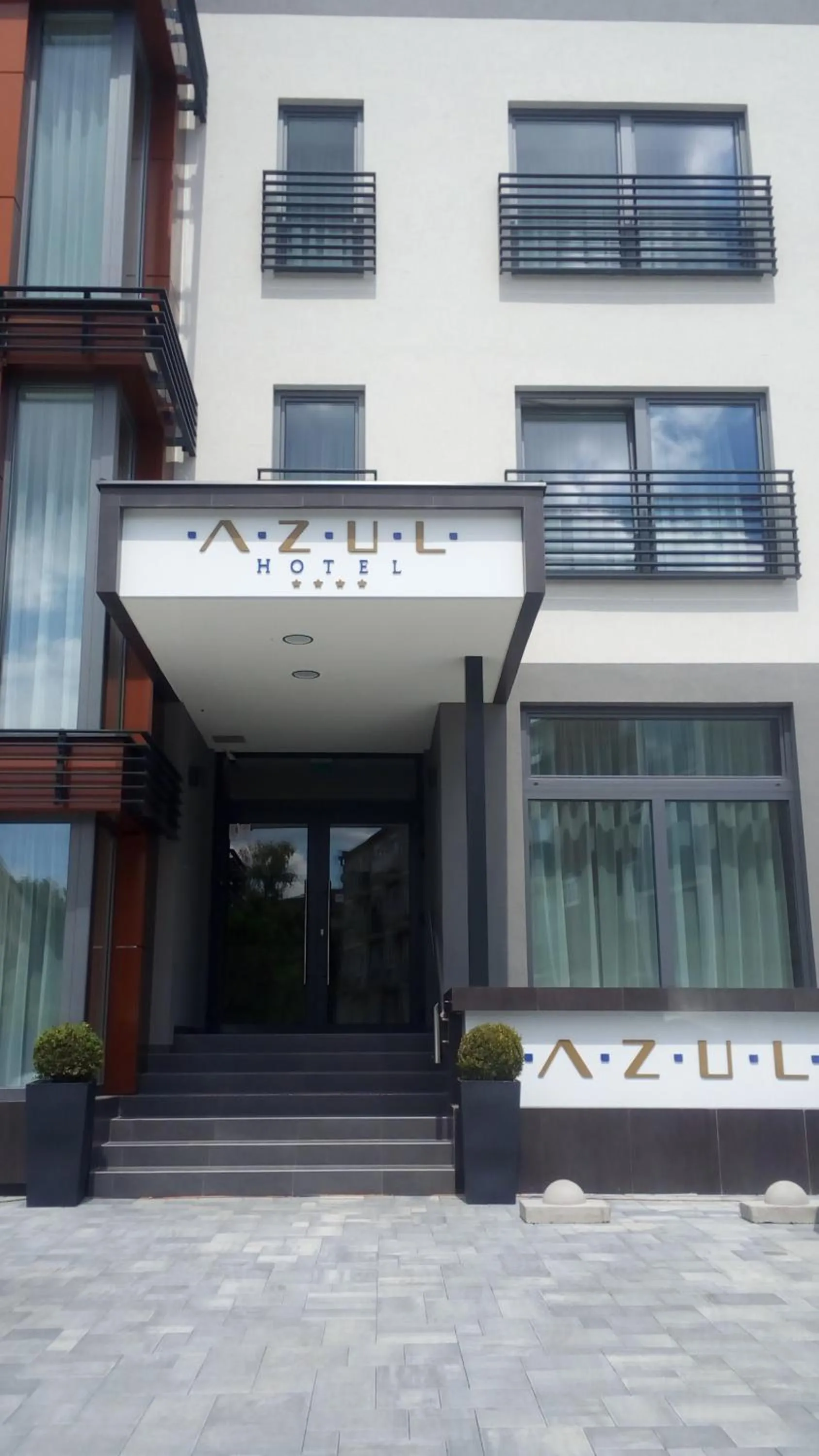 Facade/entrance in AZUL Hotel & Restaurant Partizánske