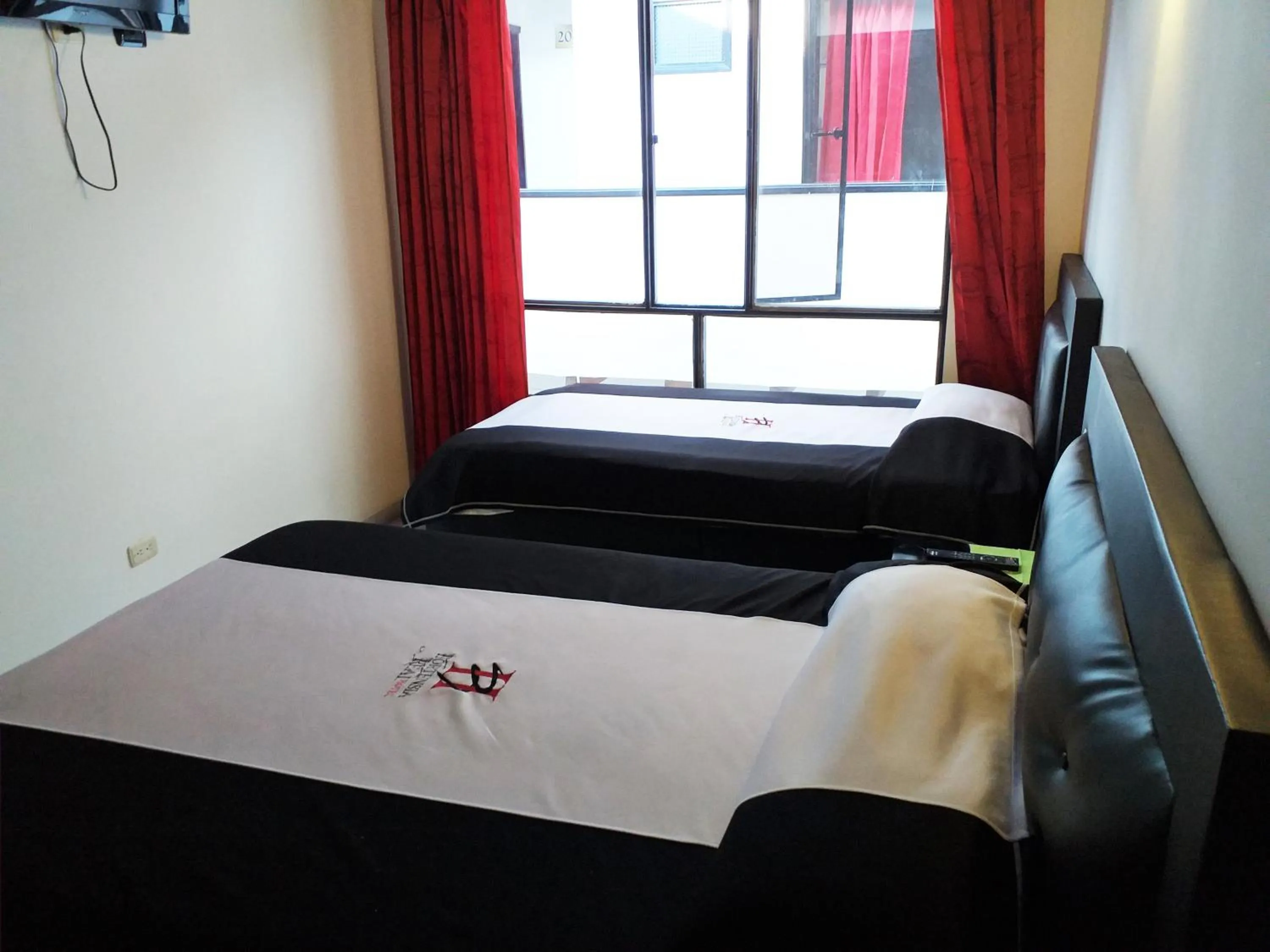 Bed in Hotel Hortensia Real