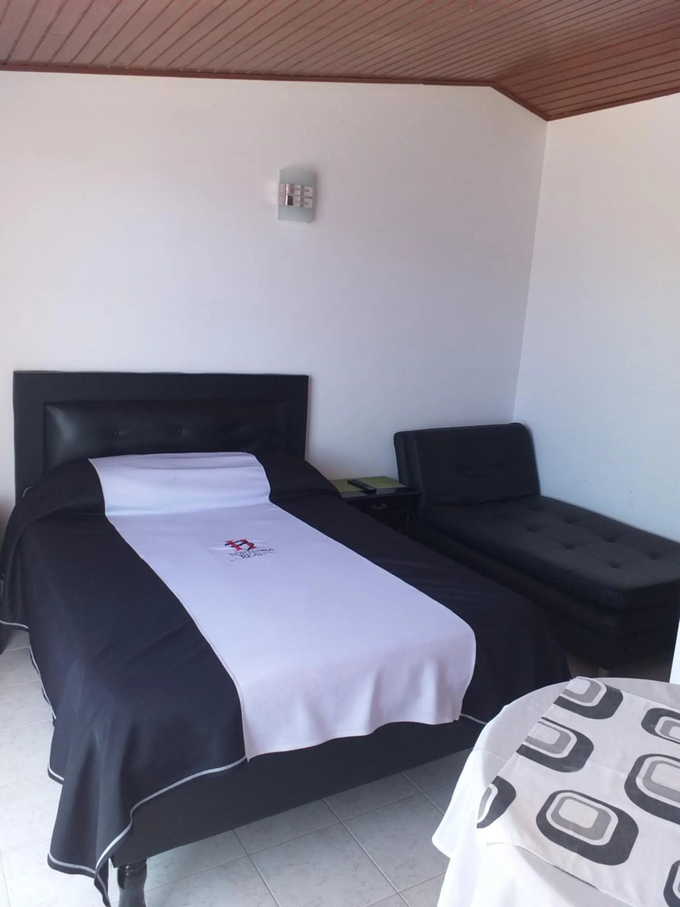 Bed in Hotel Hortensia Real