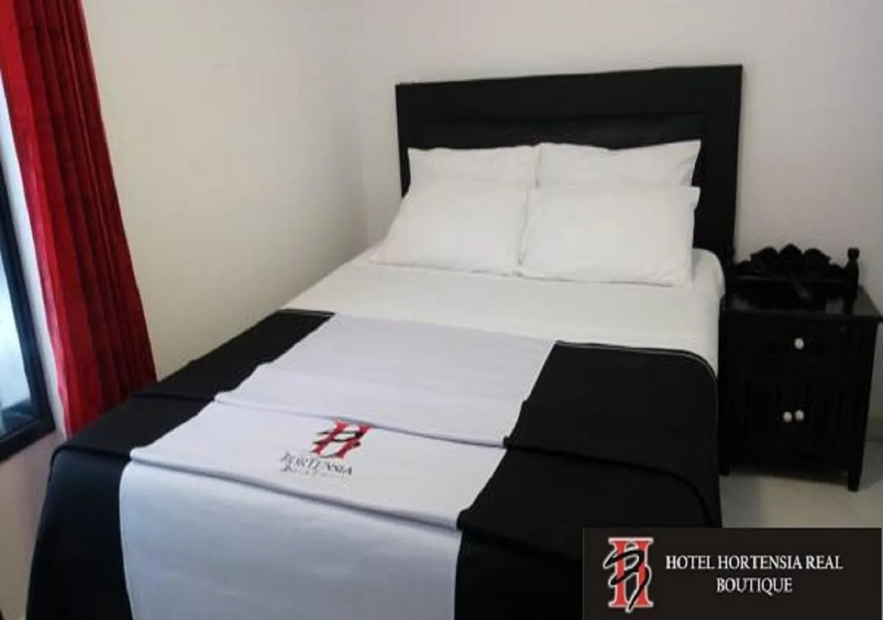 Bed in Hotel Hortensia Real