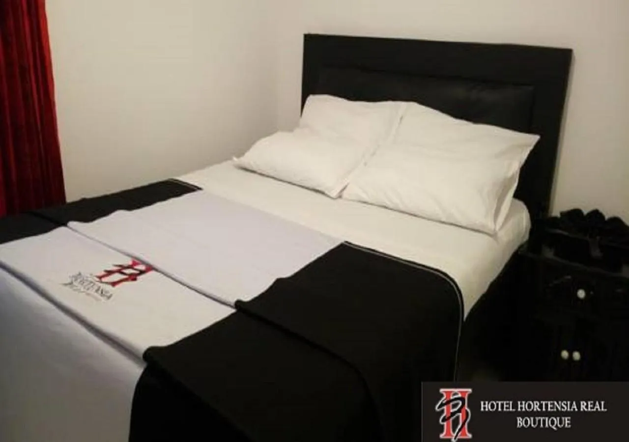 Bed in Hotel Hortensia Real