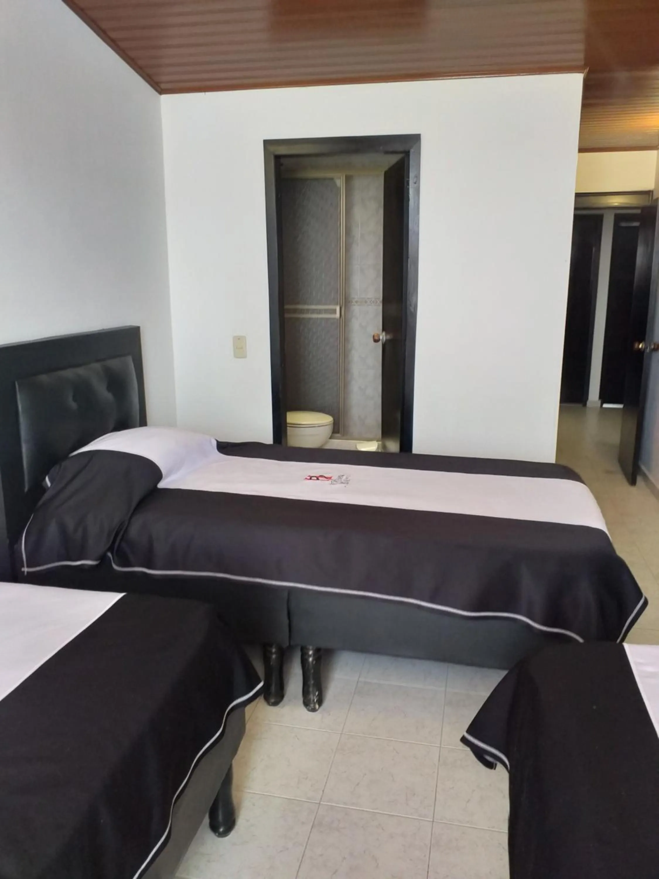 Bed in Hotel Hortensia Real