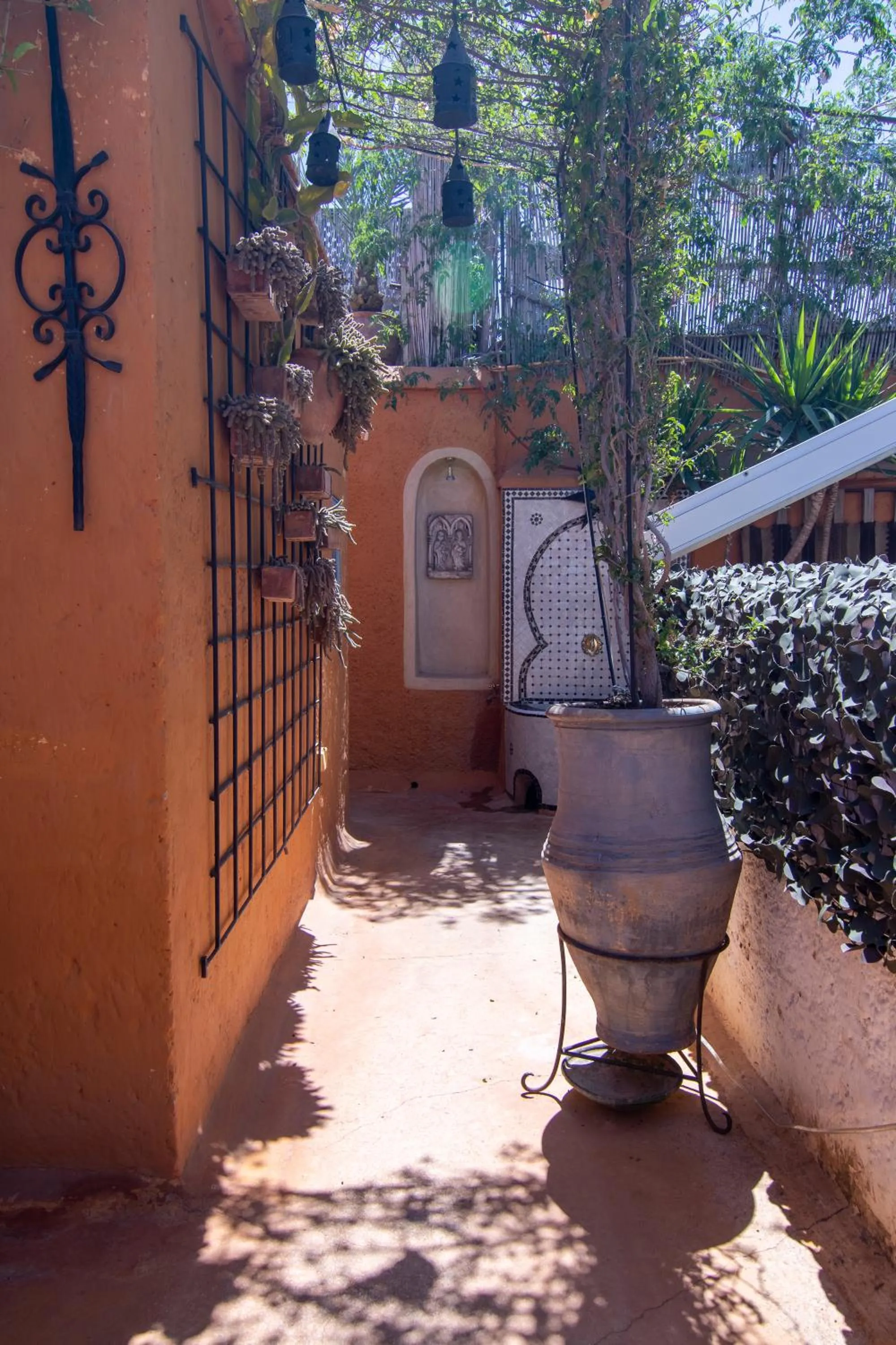 Garden in Riad Dar Oulhoum