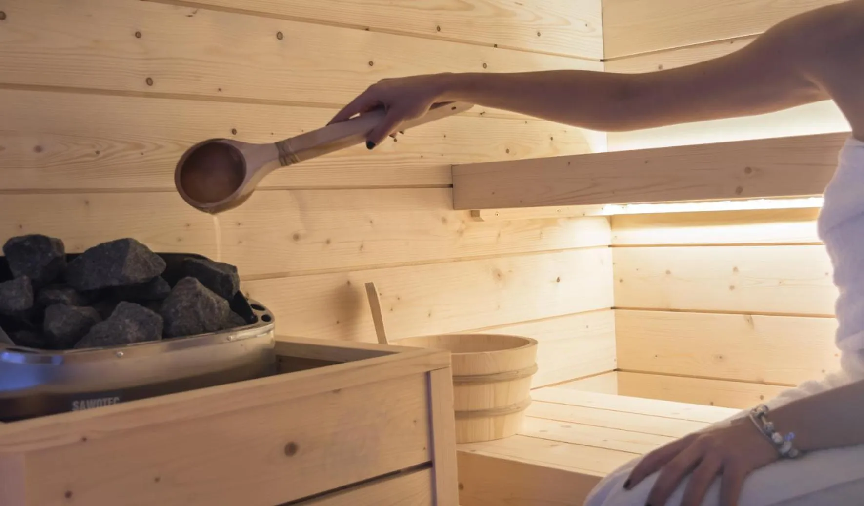 Sauna in Il Giardino degli Angeli