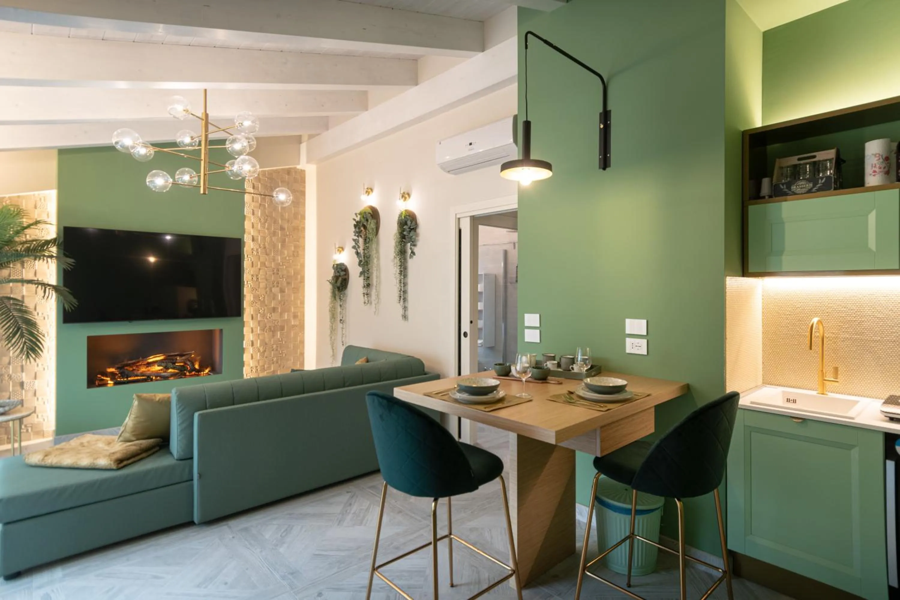 Living room in Il Giardino degli Angeli