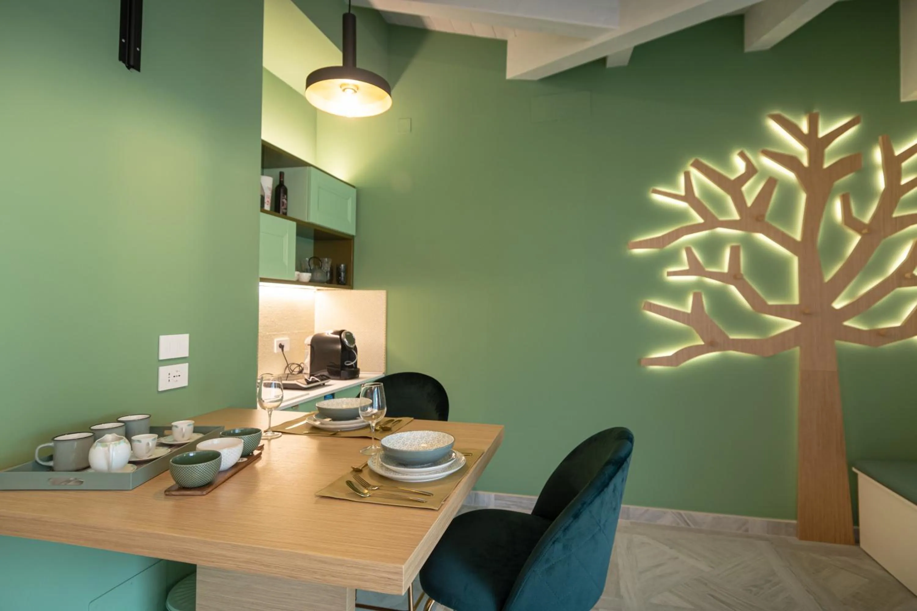 Dining area in Il Giardino degli Angeli