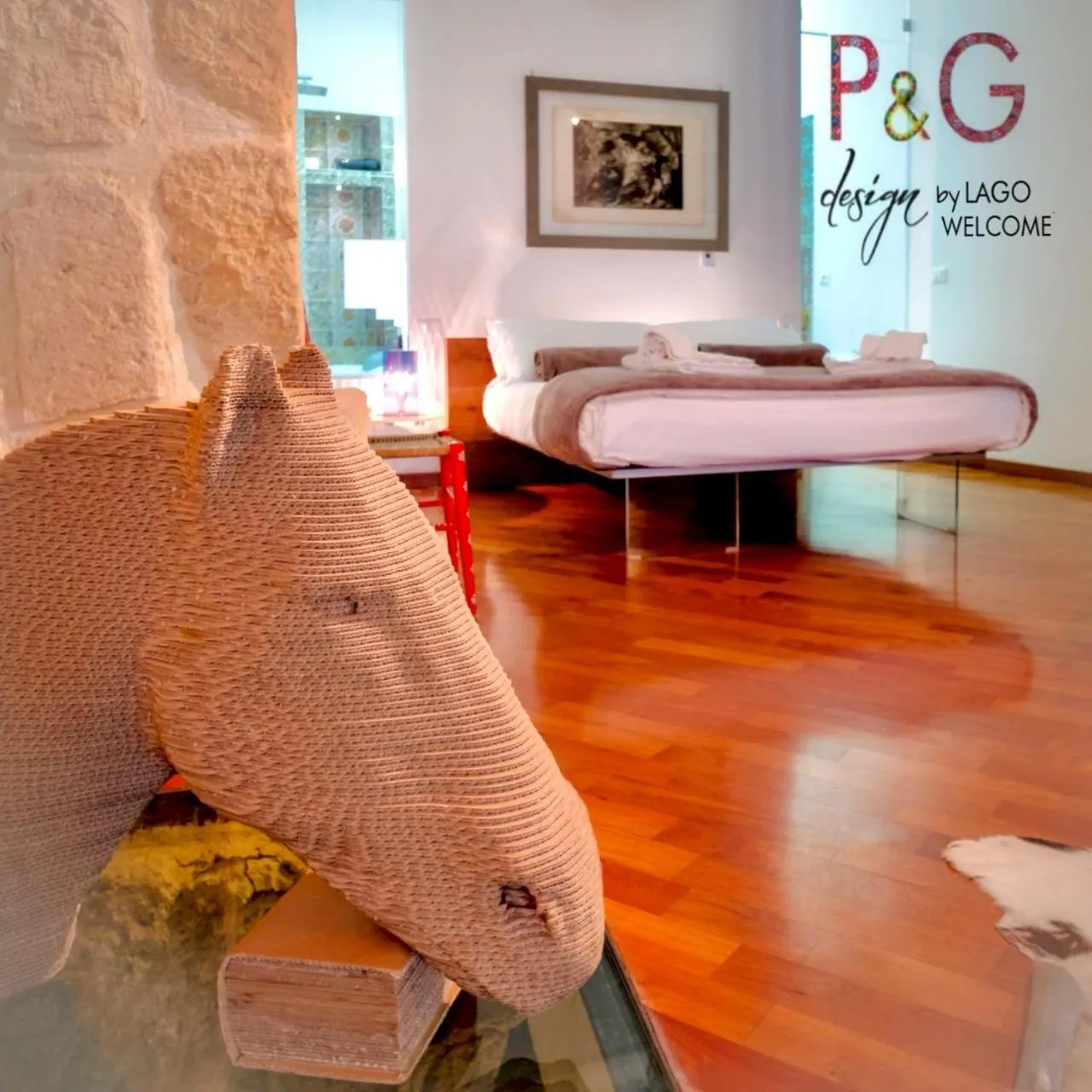 Bed in P&G design by Lago Welcome Enna