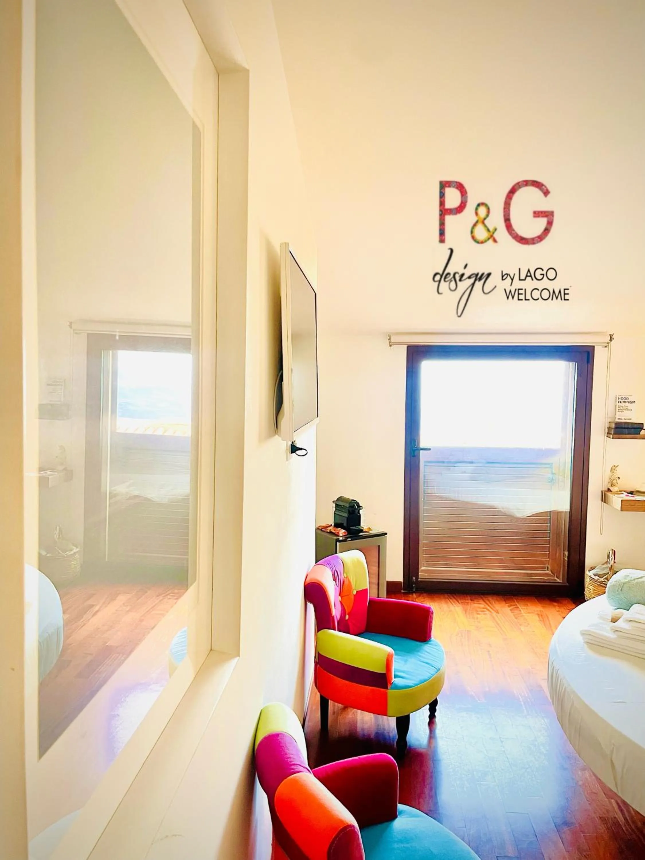 TV and multimedia, Bed in P&G design by Lago Welcome Enna